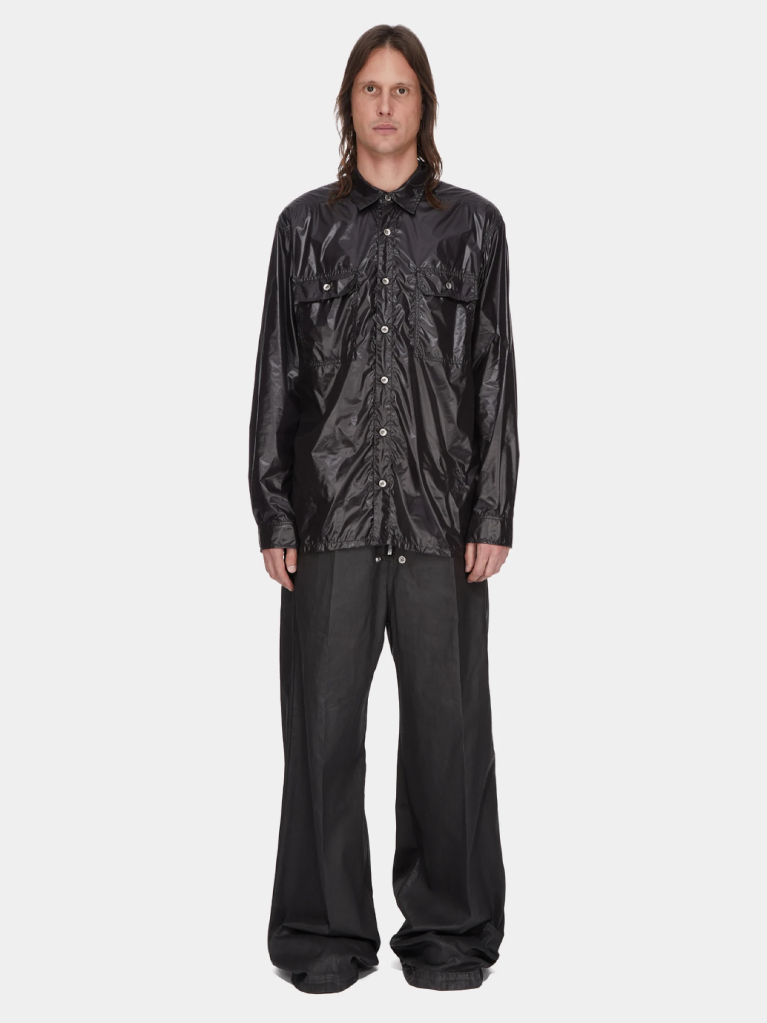 Брюки RICK OWENS DRKSHDW Geth Belas Denim Black