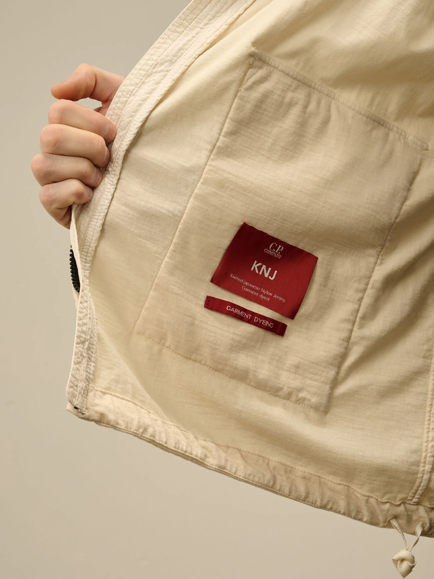 Ветровка C.P. Company Knitted Nylon Jersey Explorer Pistachio Shell