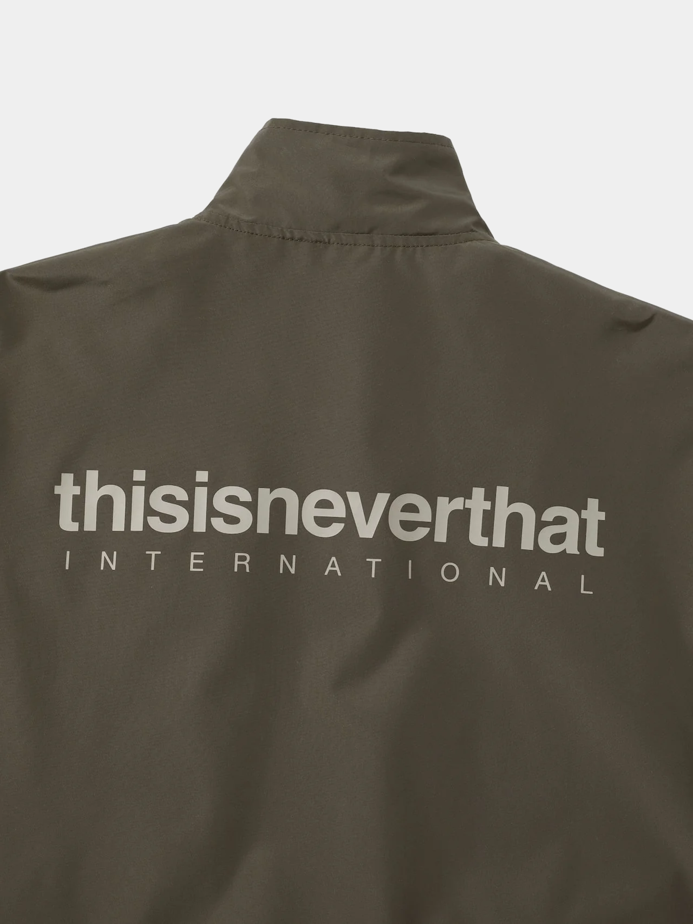Ветровка thisisneverthat INTL. Team Jacket Brown