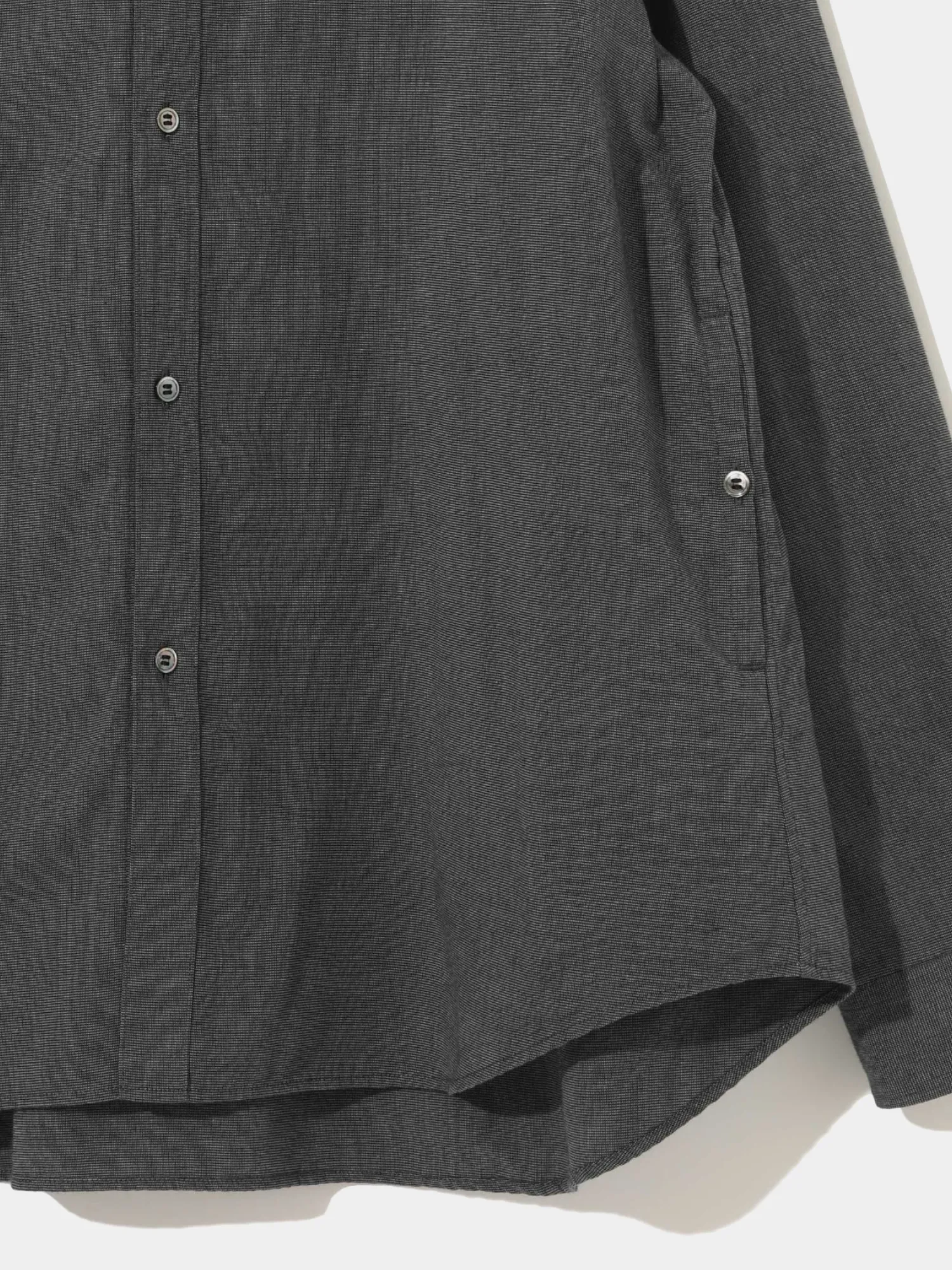 Рубашка UNDERCOVER Cotton Oxford Graphic Patch Charcoal