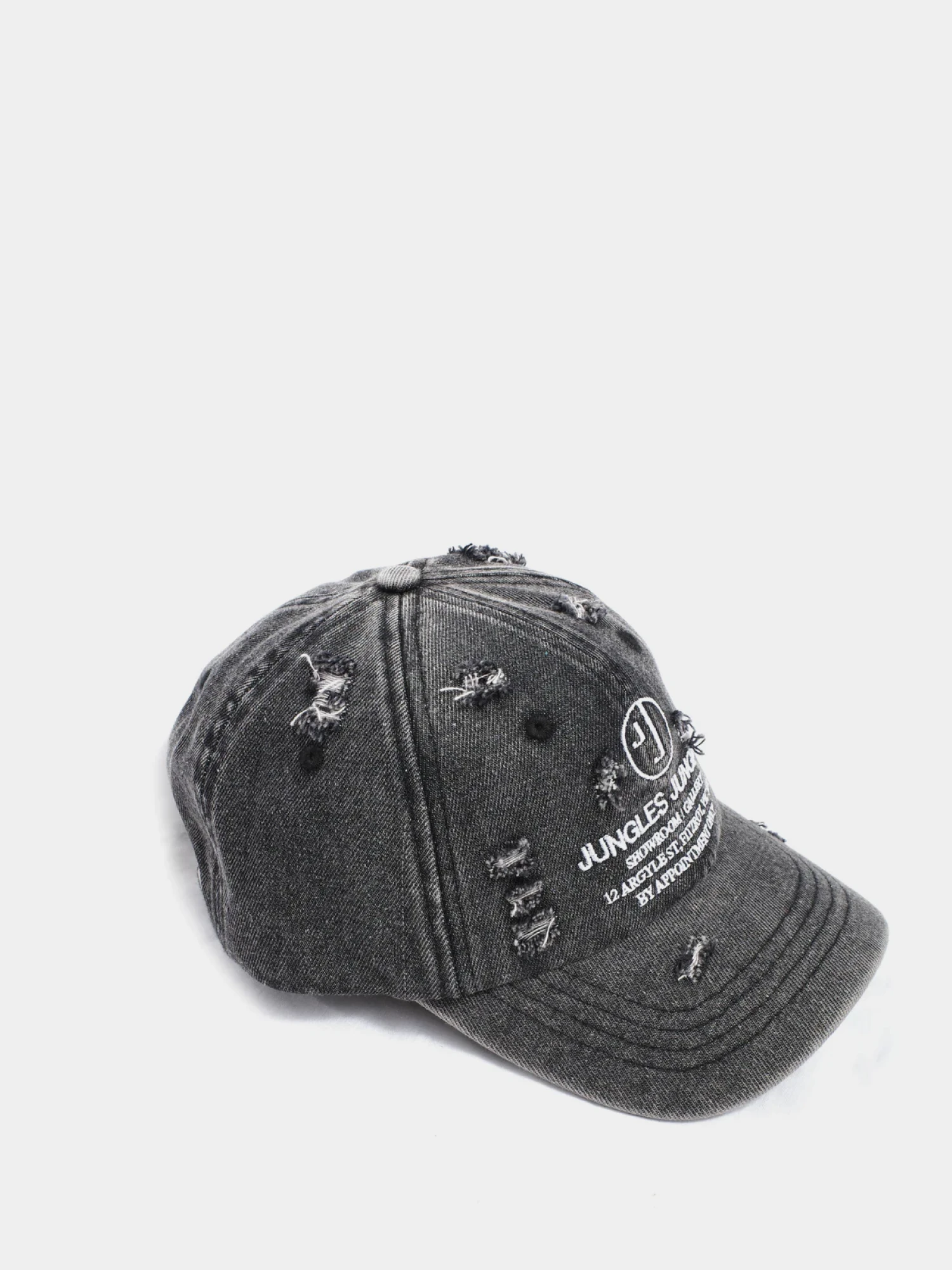Кепка Jungles Jungles Appointment Only Distressed Black