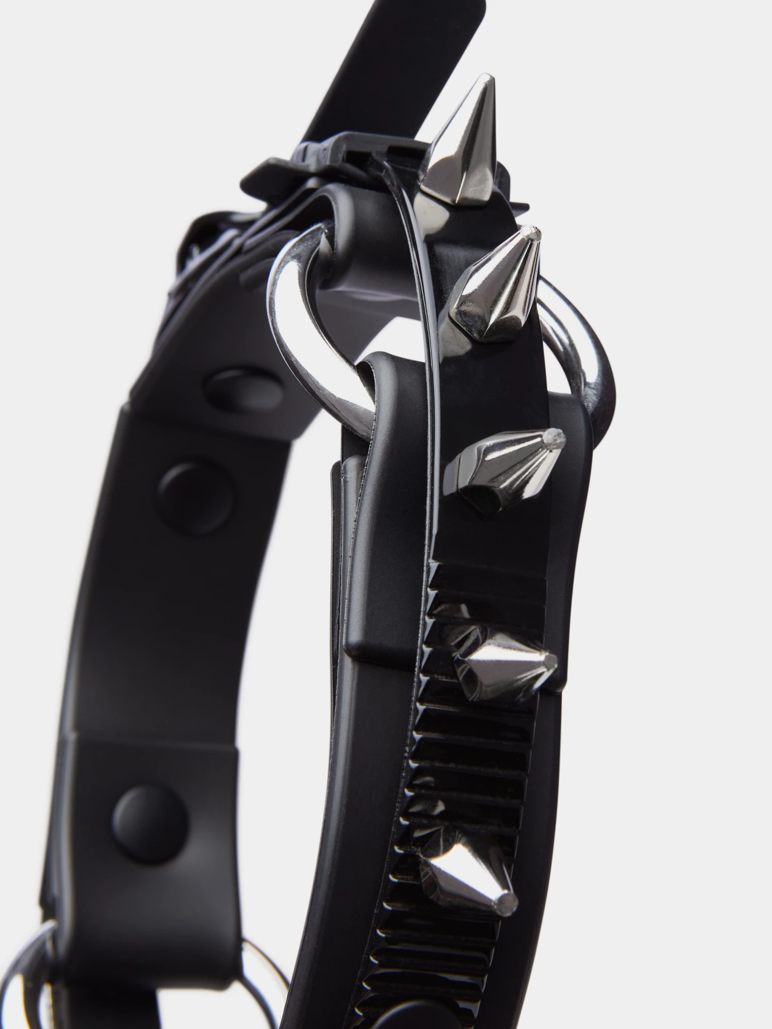 Чокер INNERRAUM Object CK2 Rings Spikes Black