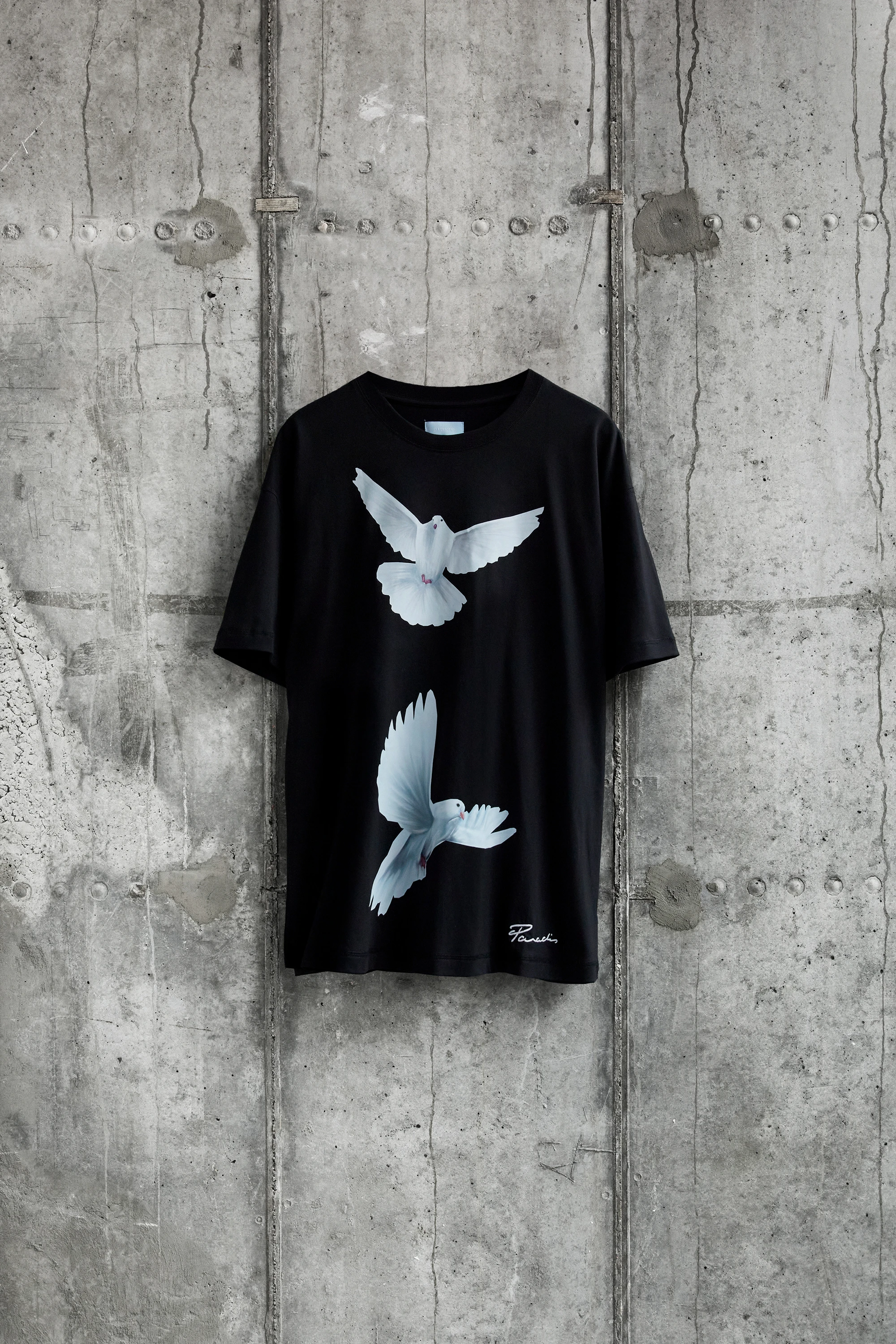 Футболка 3.PARADIS Freedom Dove T-shirt Black