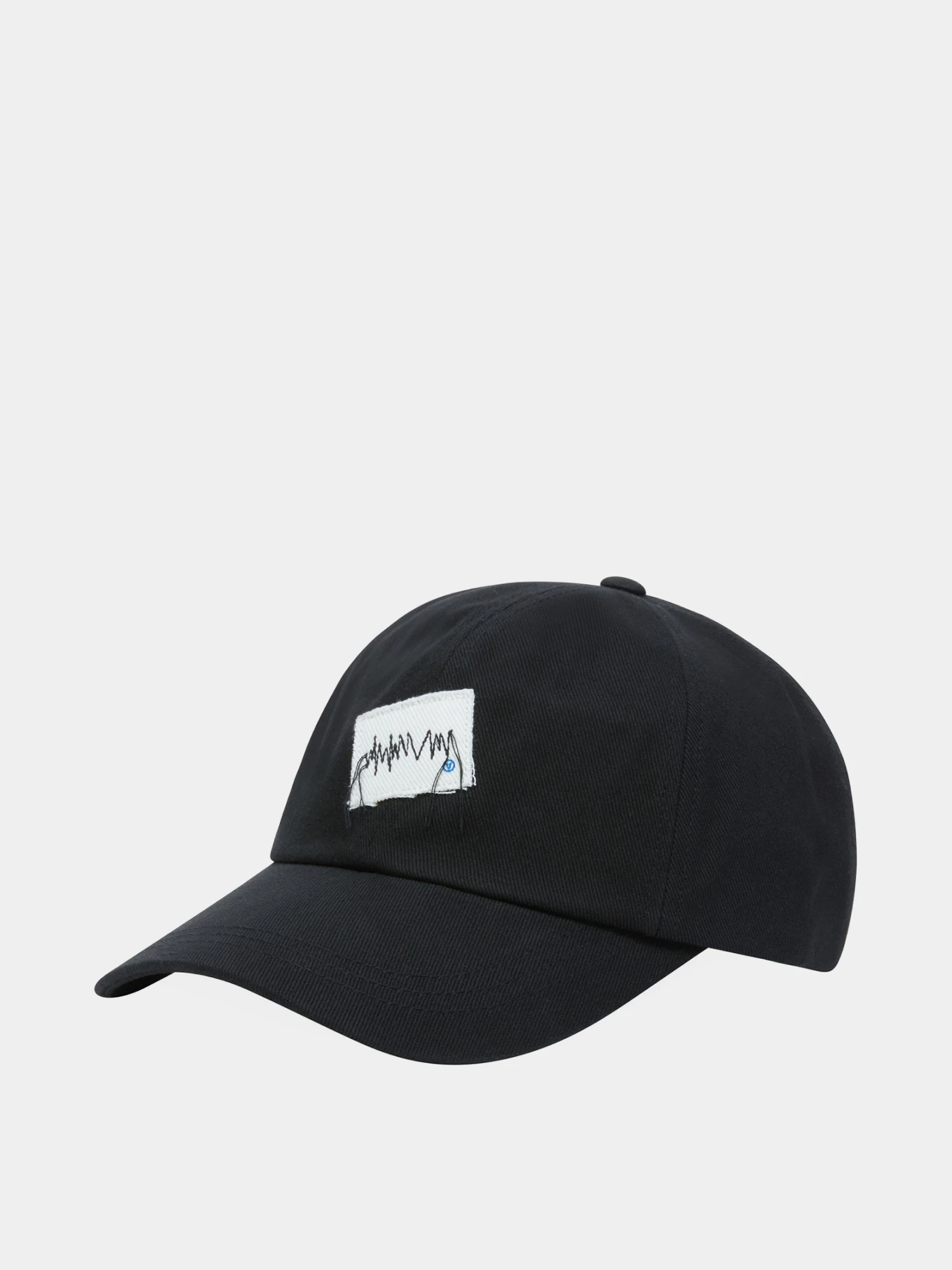 Кепка ADERERROR Zigzag Patch Black