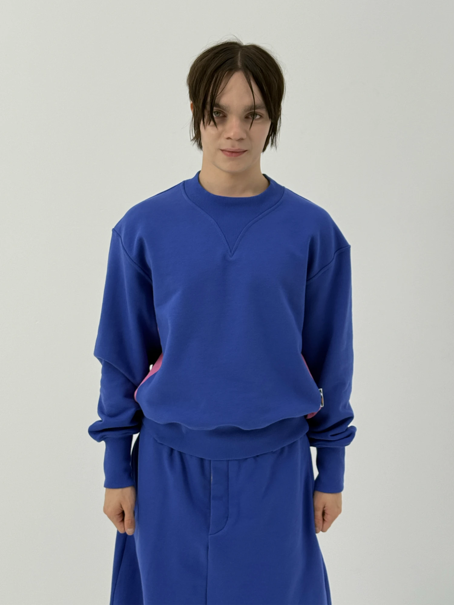 Свитшот Siniy Vsadnik Number Six Sweatshirt Racingblue/Pink