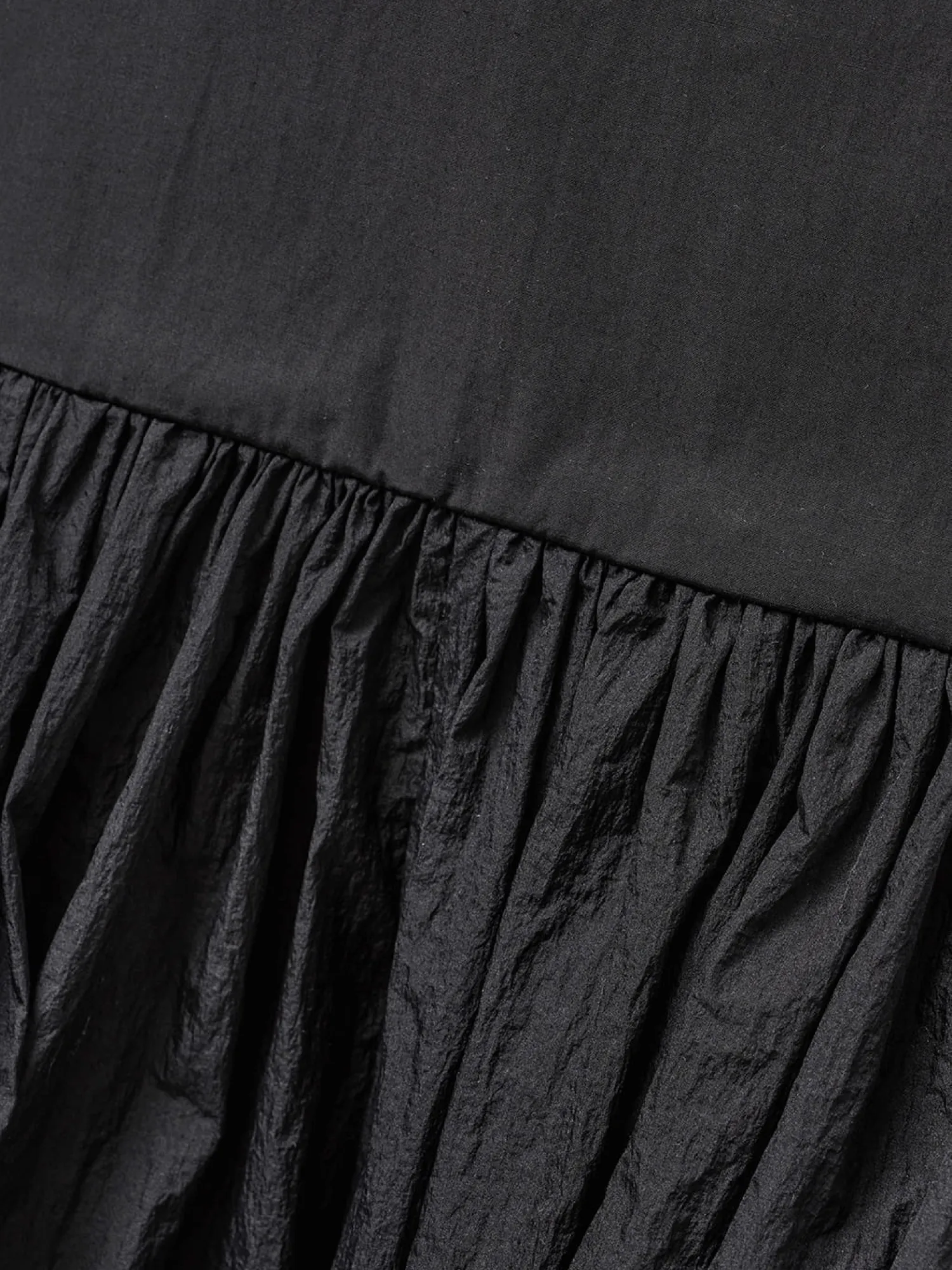 Женские брюки AMOMENTO Shirring Culotte Black