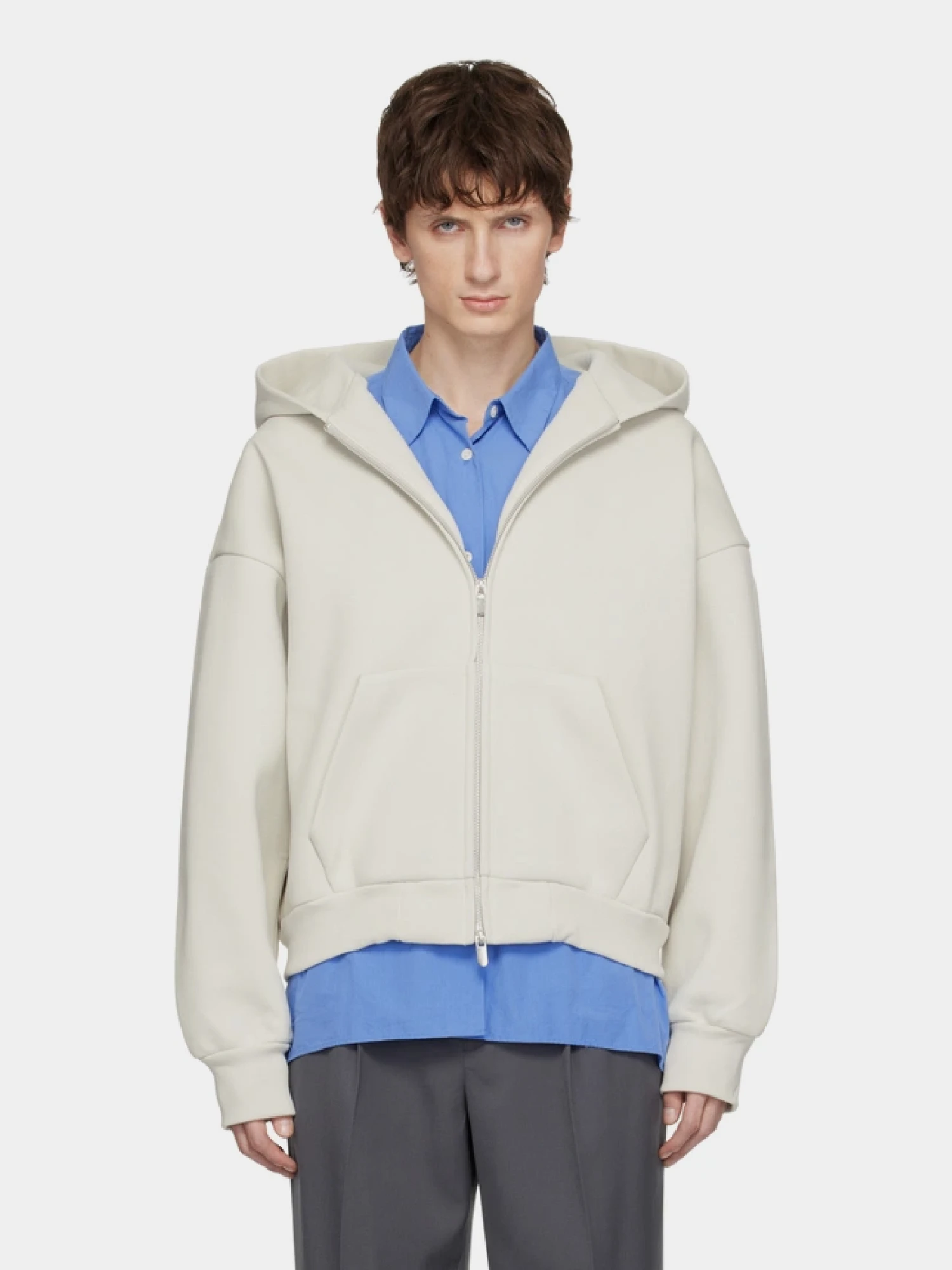 Зип-худи Seventh V2 Zipped Hoodie Bone