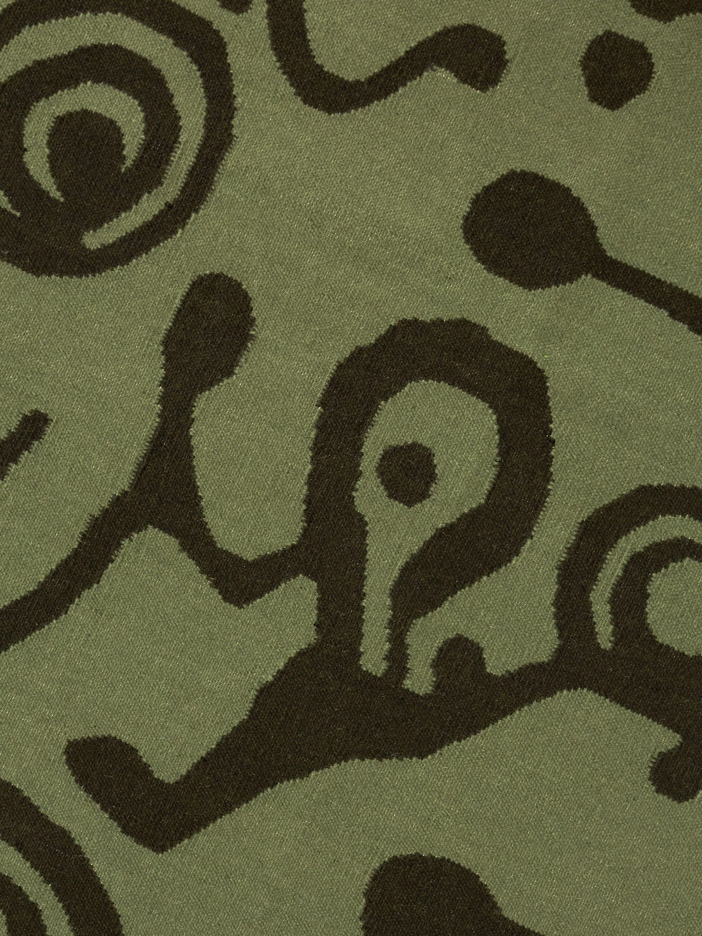 Ковер Heresy Carvings Rug Green/Black