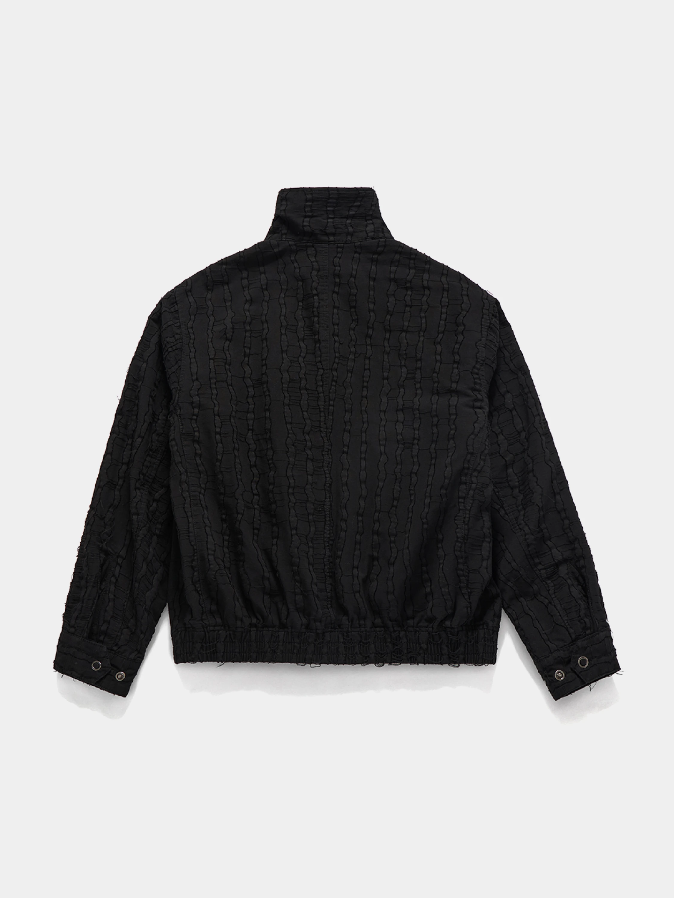 Овершот UNAFFECTED Stand Collar Aviator Black