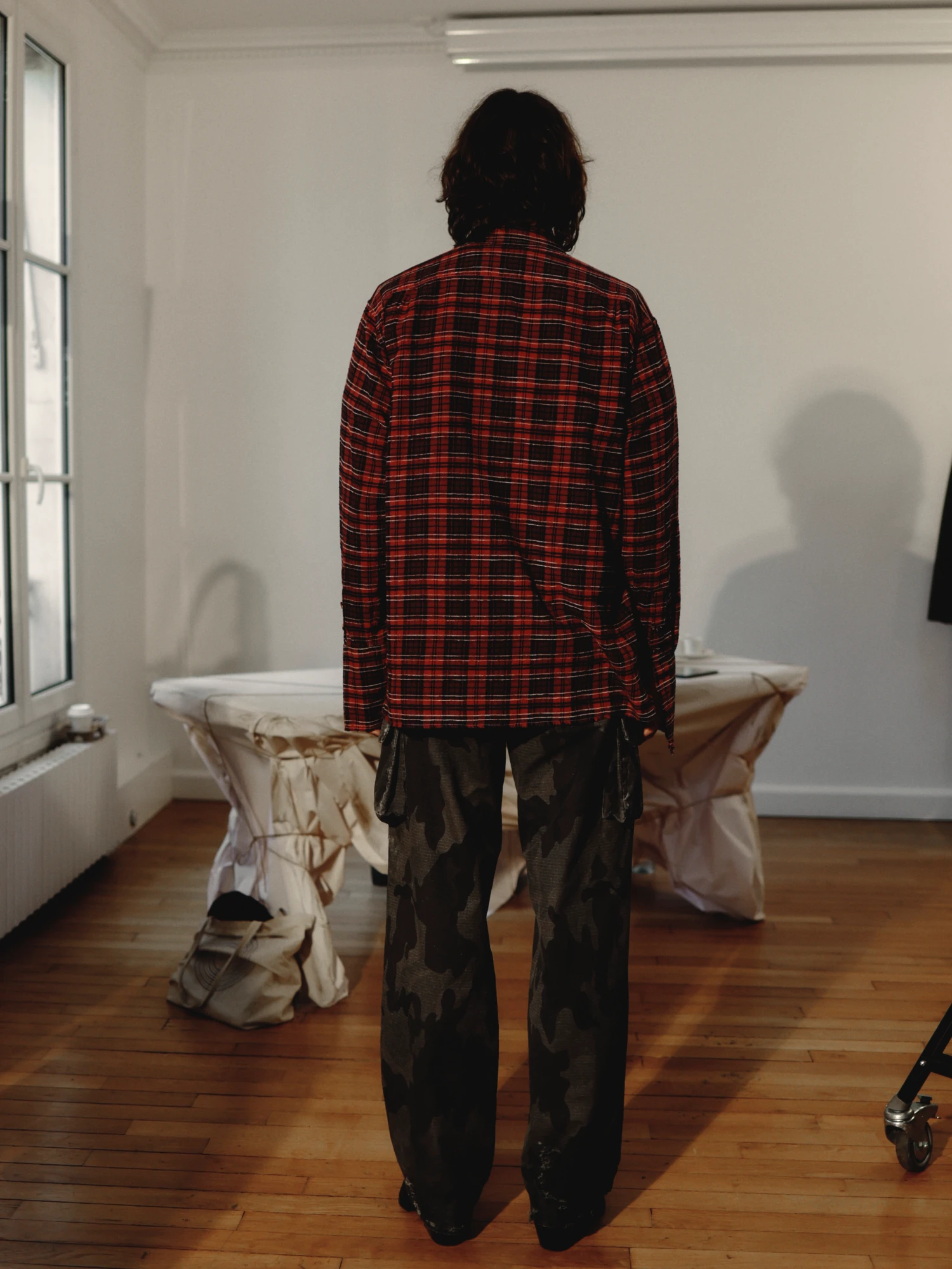 Рубашка 424 Flannel Embroidered Red