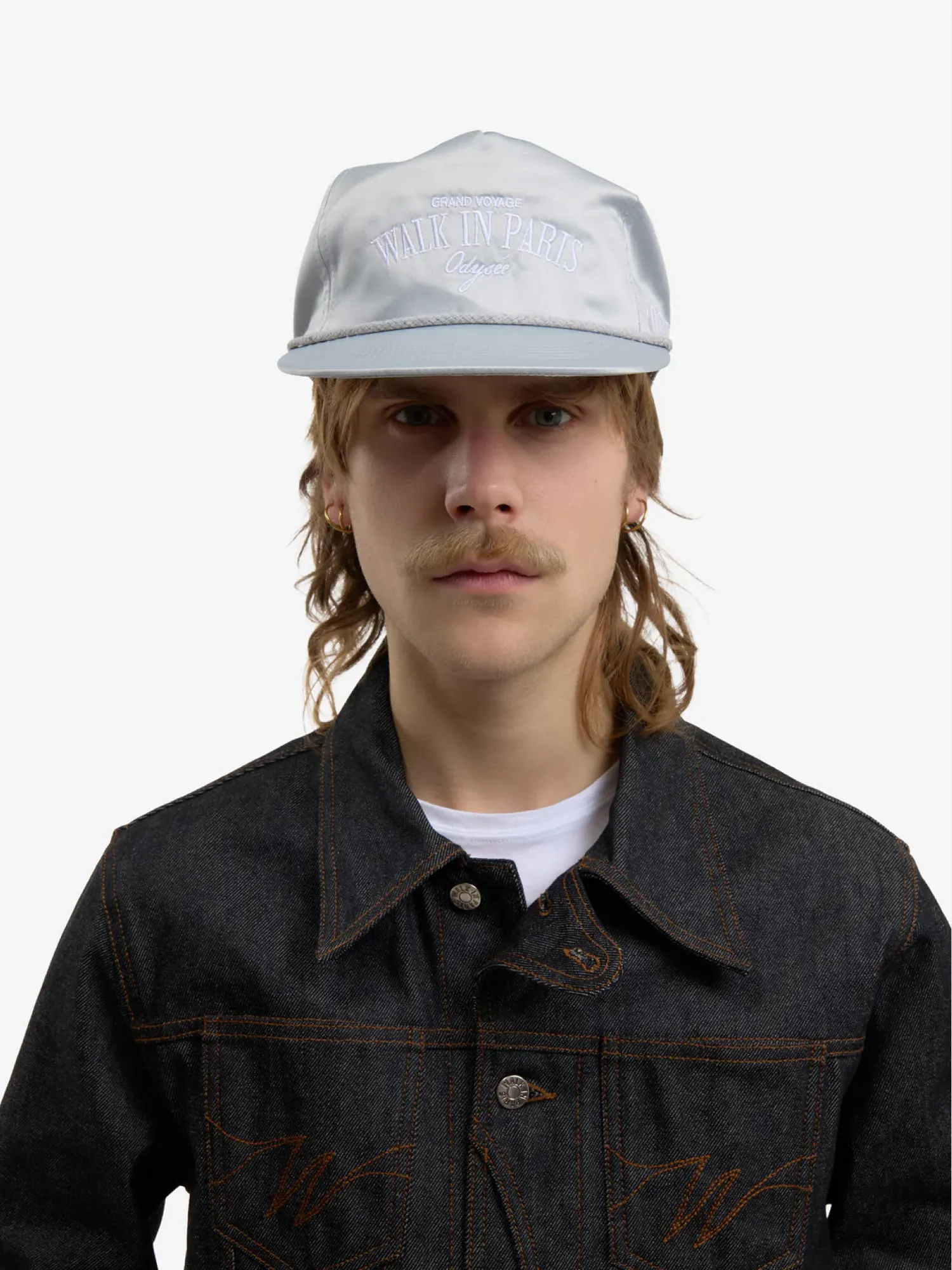 Кепка Walk In Paris Odyssée Satin Cap Grey