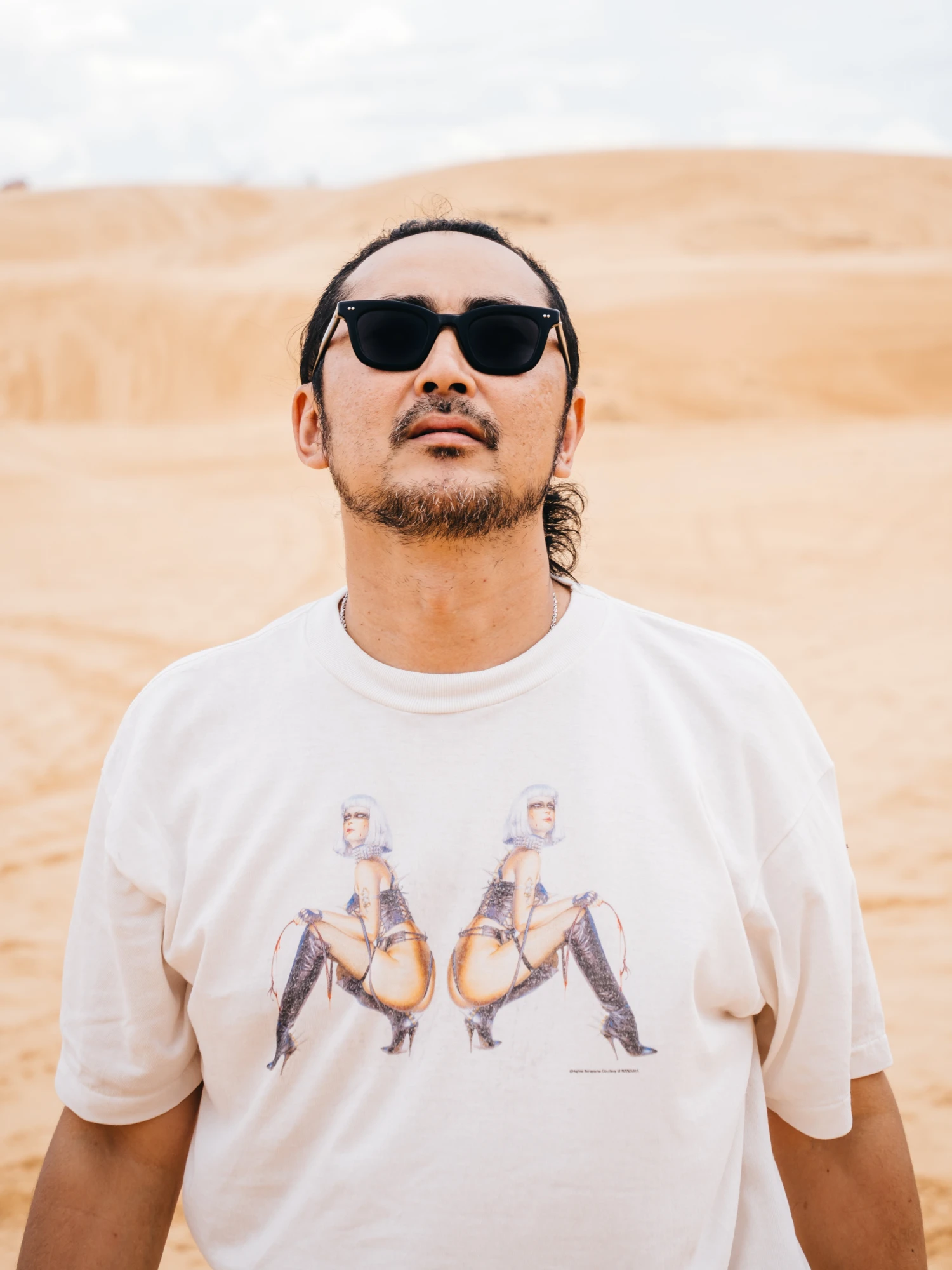 Футболка SAINT MXXXXXX x Sorayama Ladies Tee White