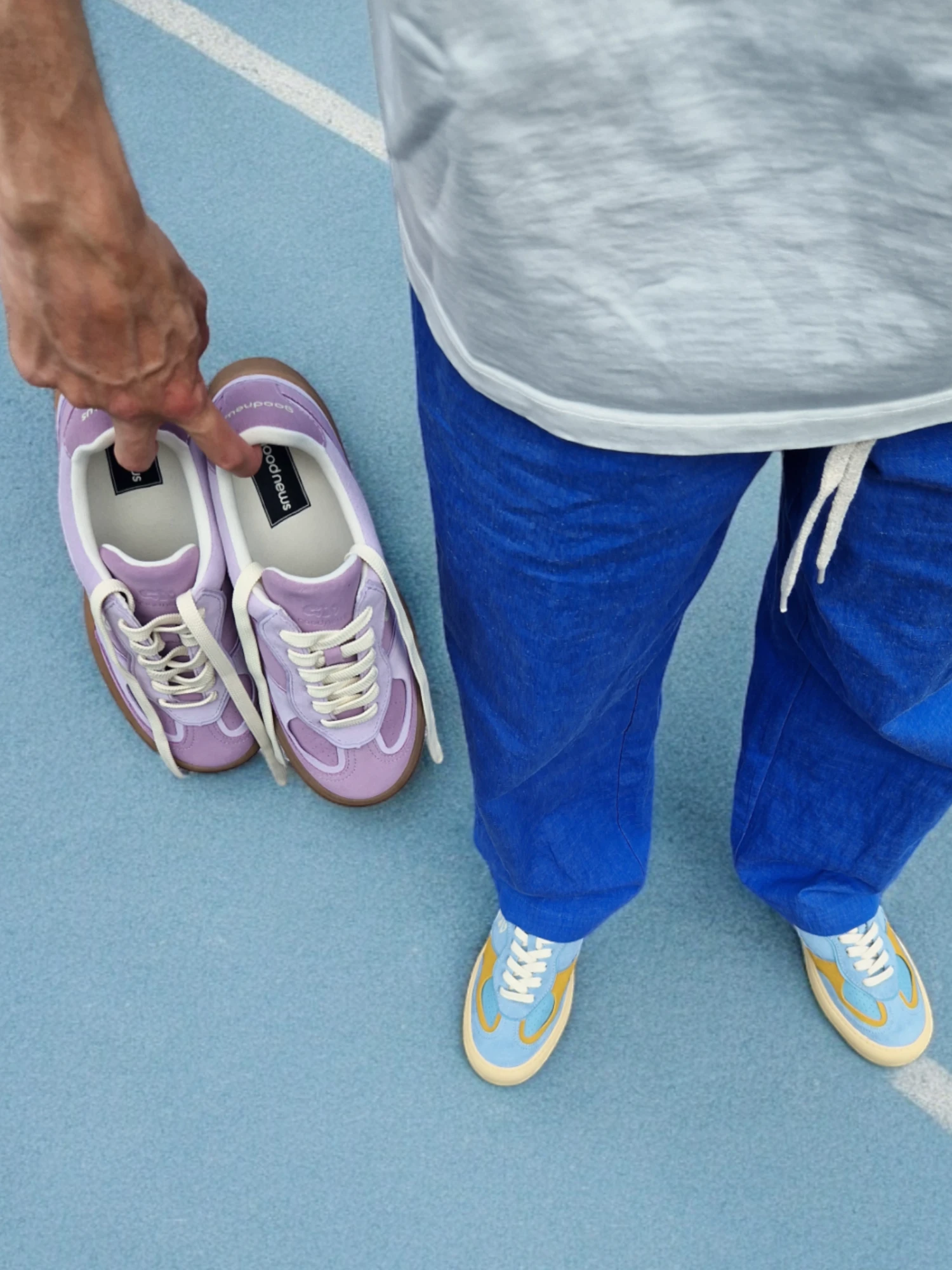 Кеды Good News Lagoon Lilac
