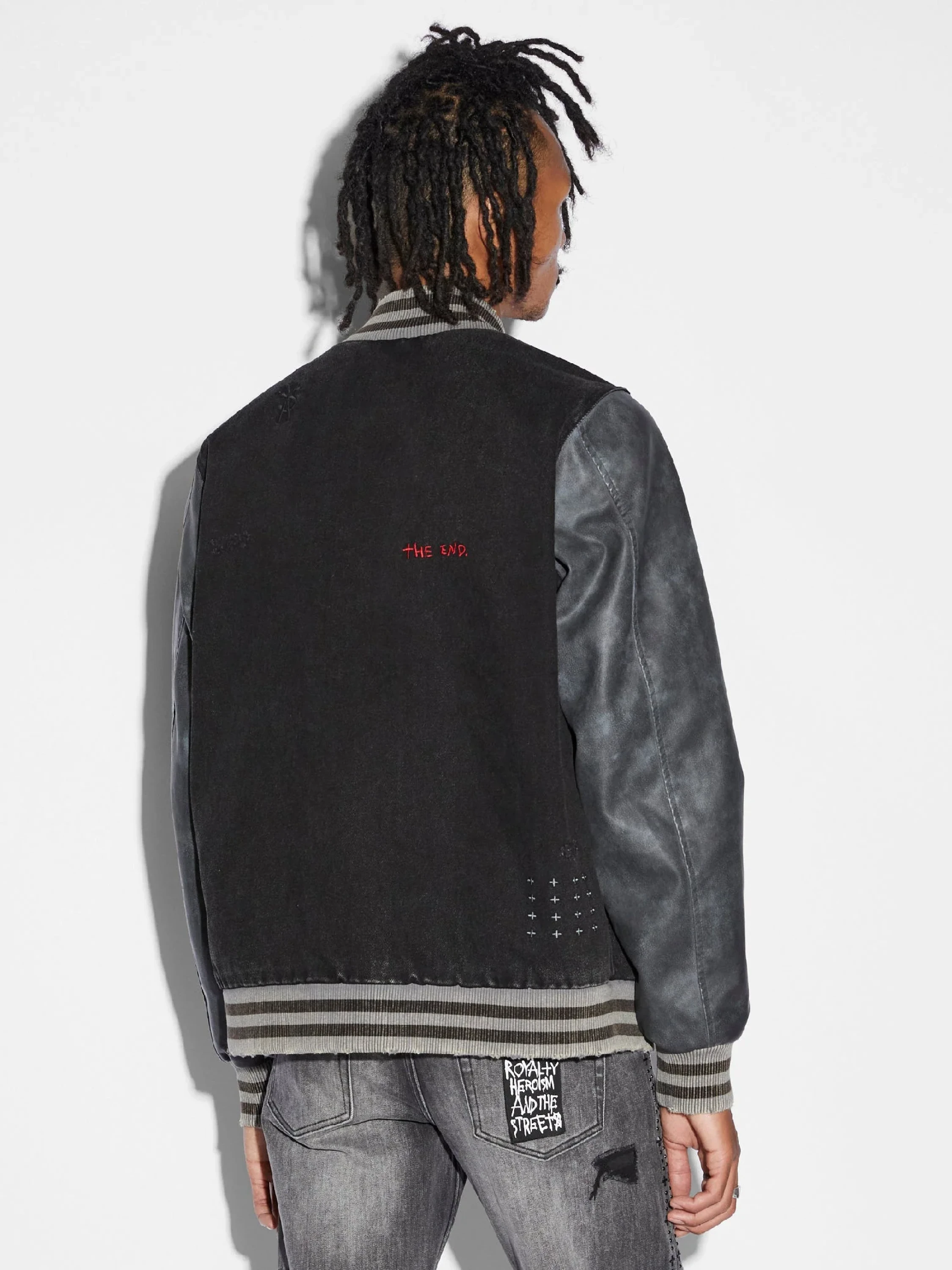 Бомбер Ksubi Skribed King Jacket Black
