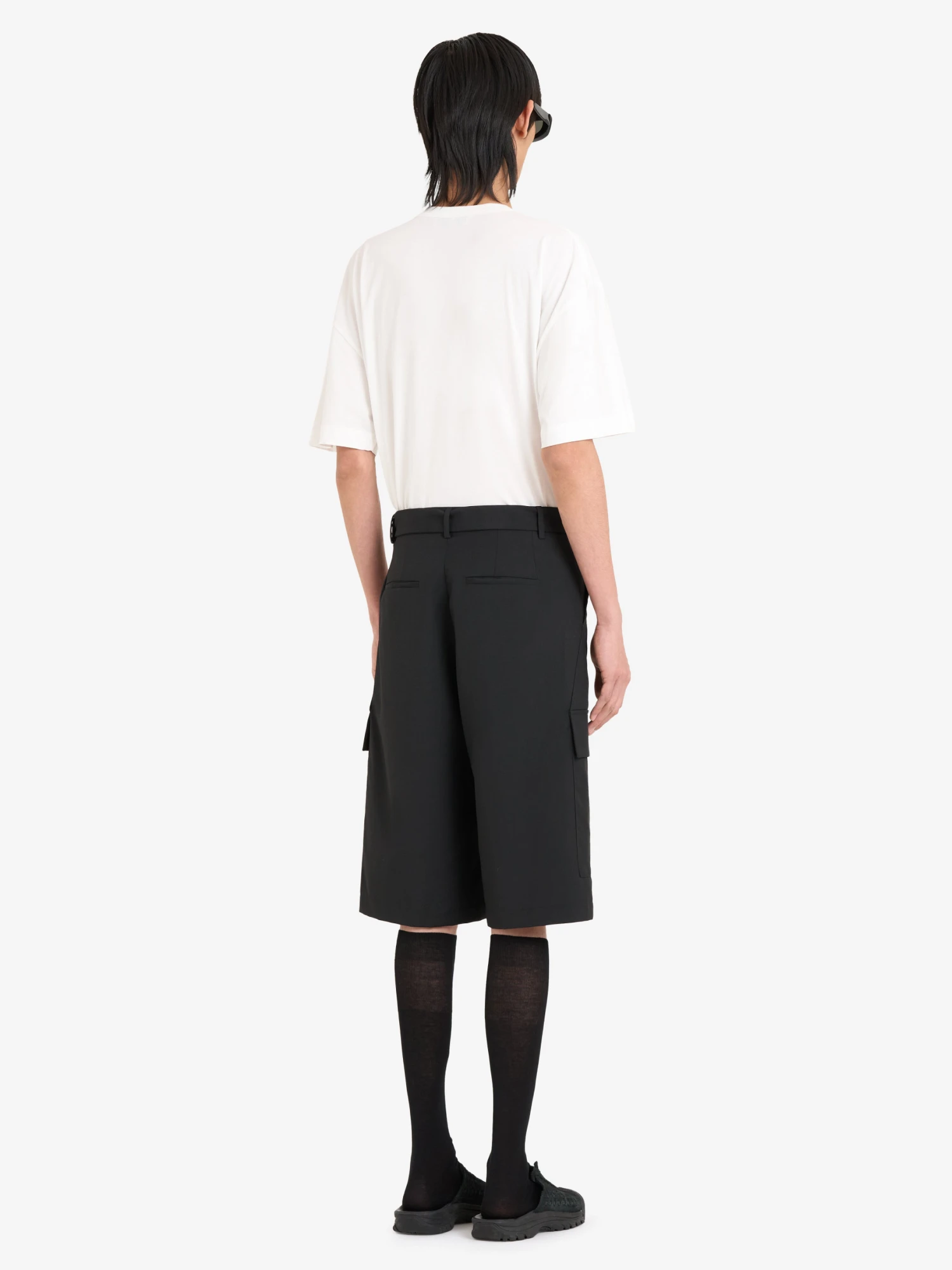 Шорты Études Wool Suit Shorts Black