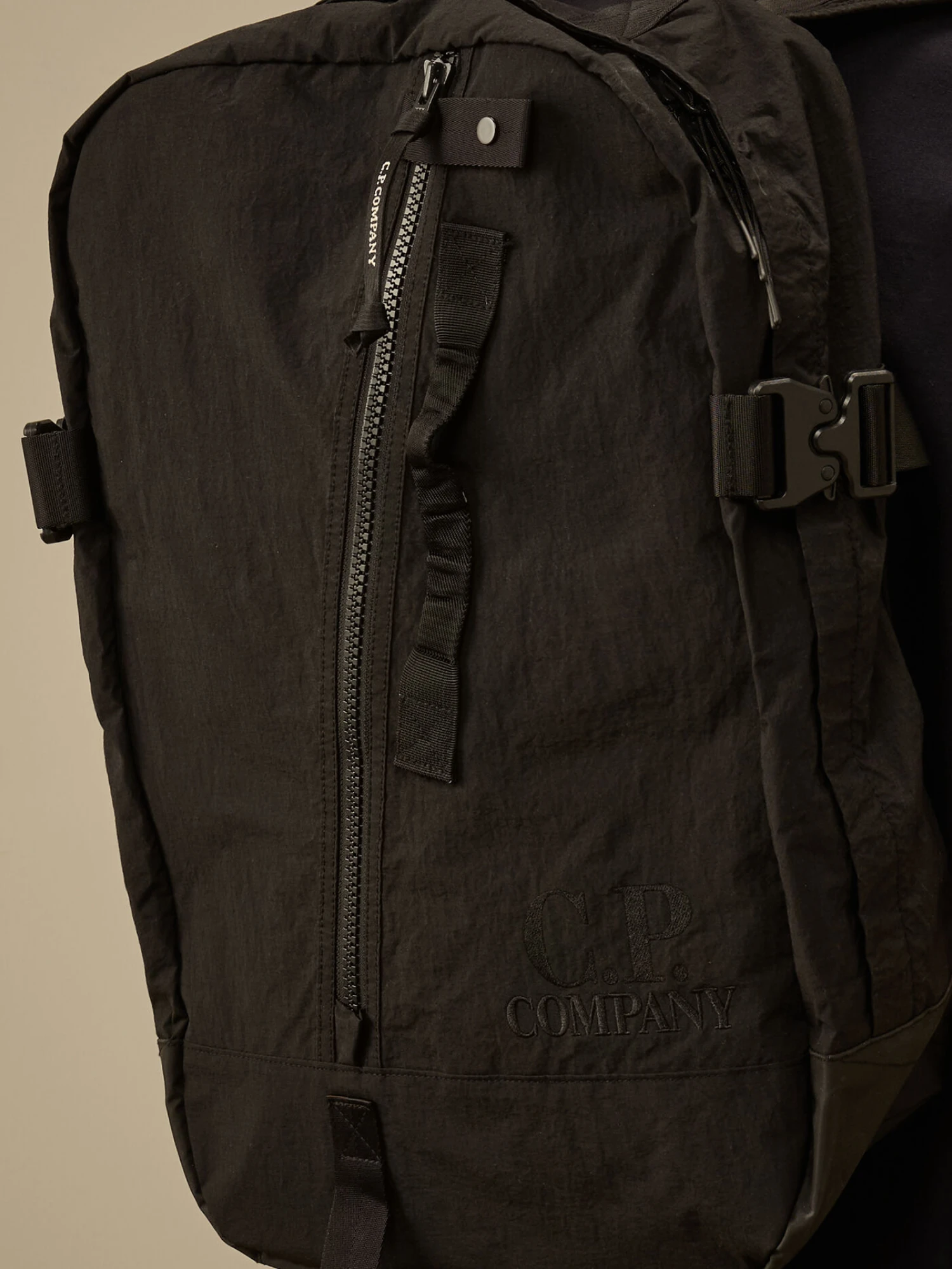 Рюкзак C.P. Company Plain Paper Touch Travel Black