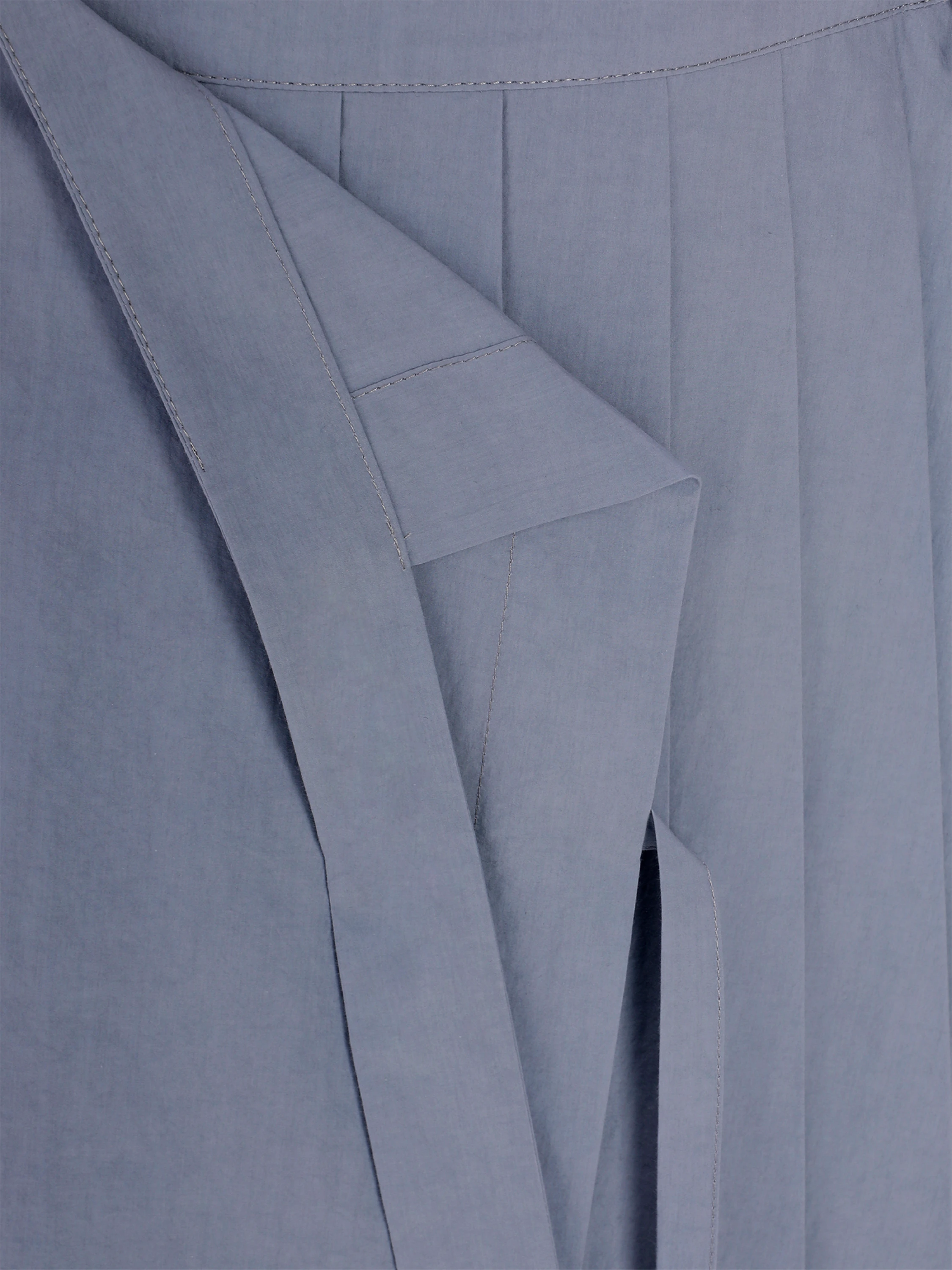 Женская юбка XENIA TELUNTS Assymetrical Warp Pleat Blue