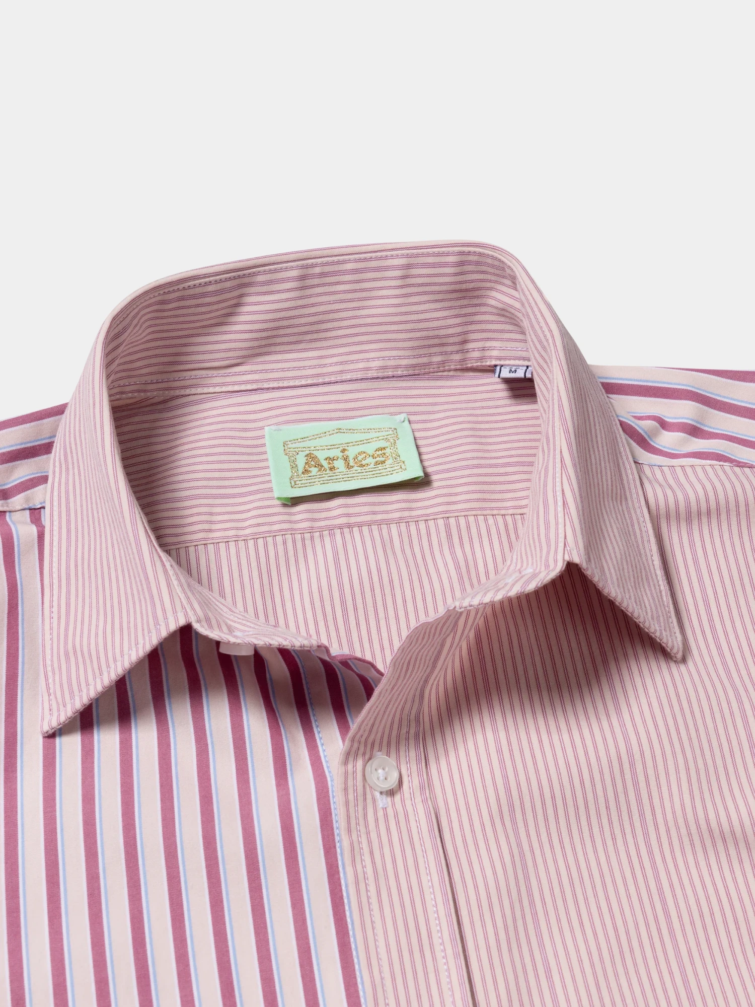 Рубашка ARIES Patchwork Shirt Pink