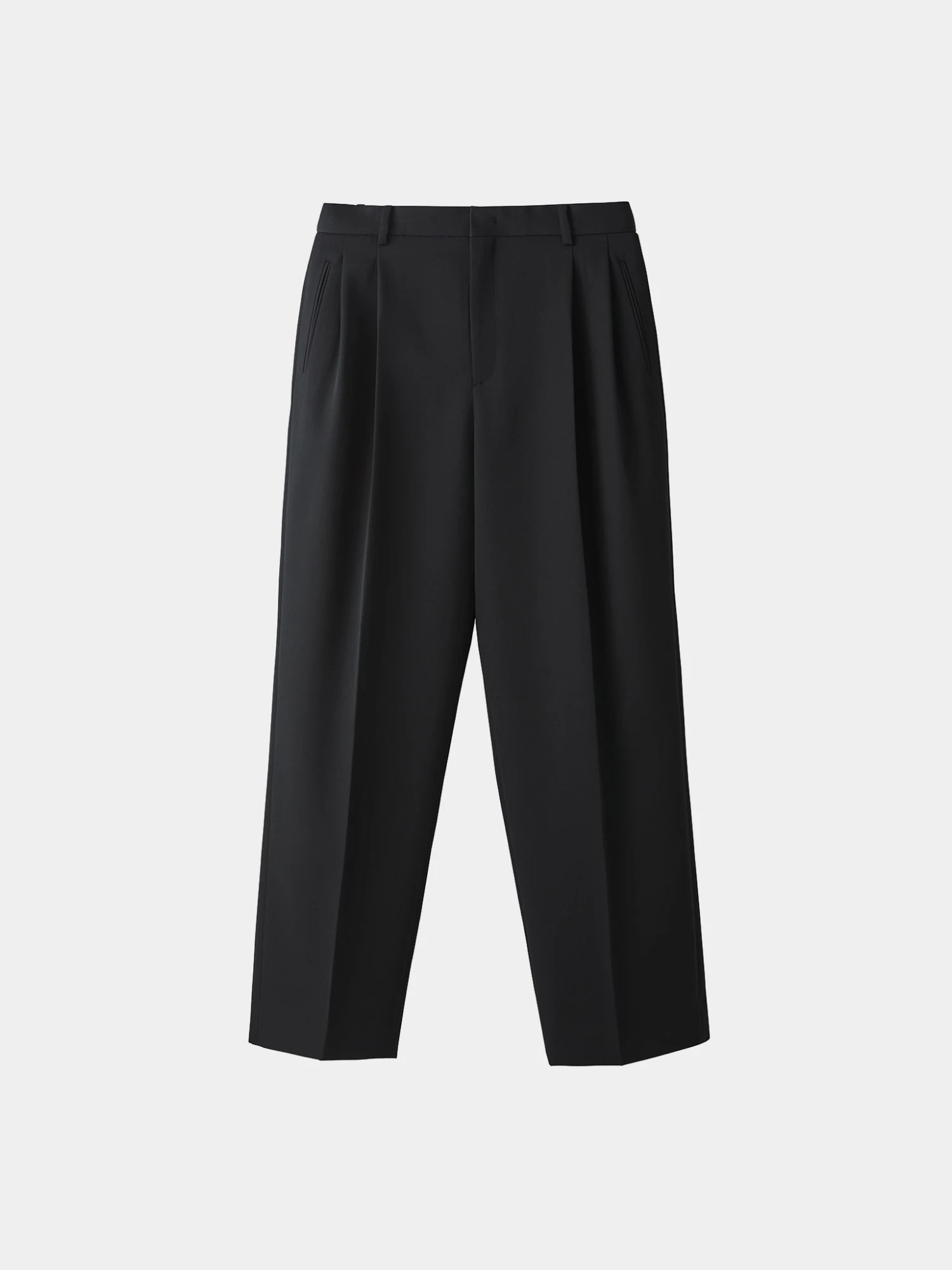 Брюки Recto Double Pleated Wide Black