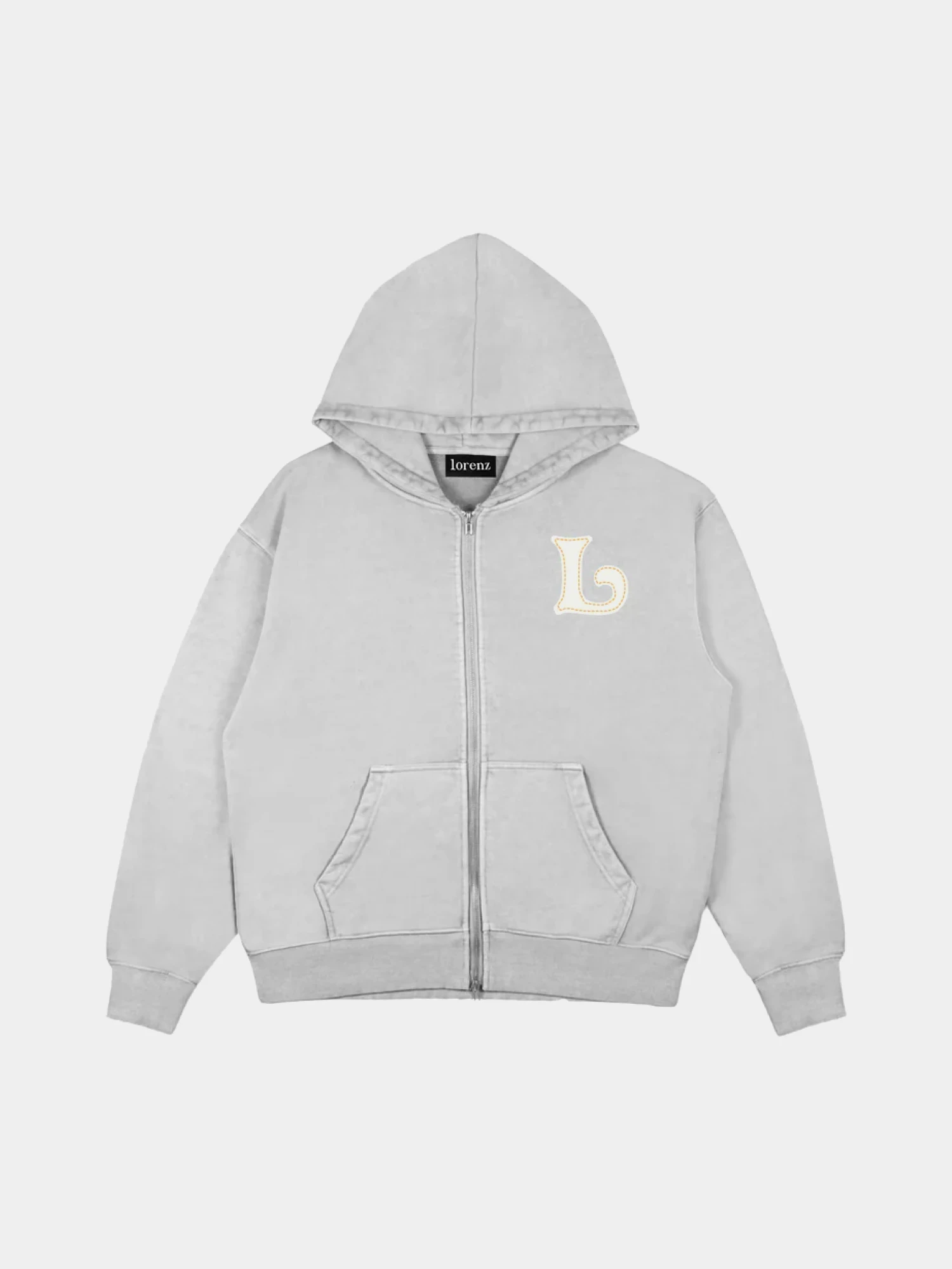 Зип-худи lorenz El Appliqué Grey
