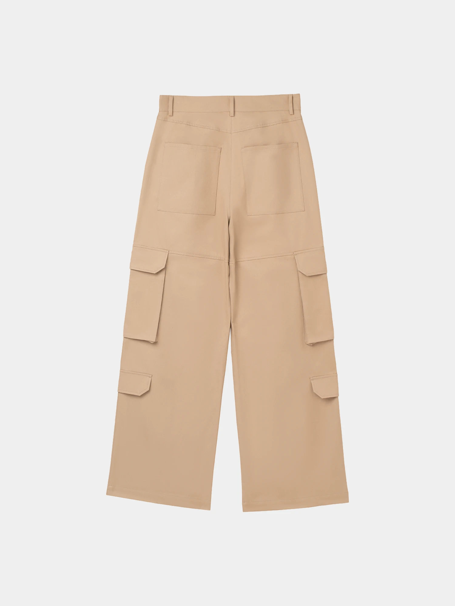 Брюки MSGM Solid Cargo Pants Beige