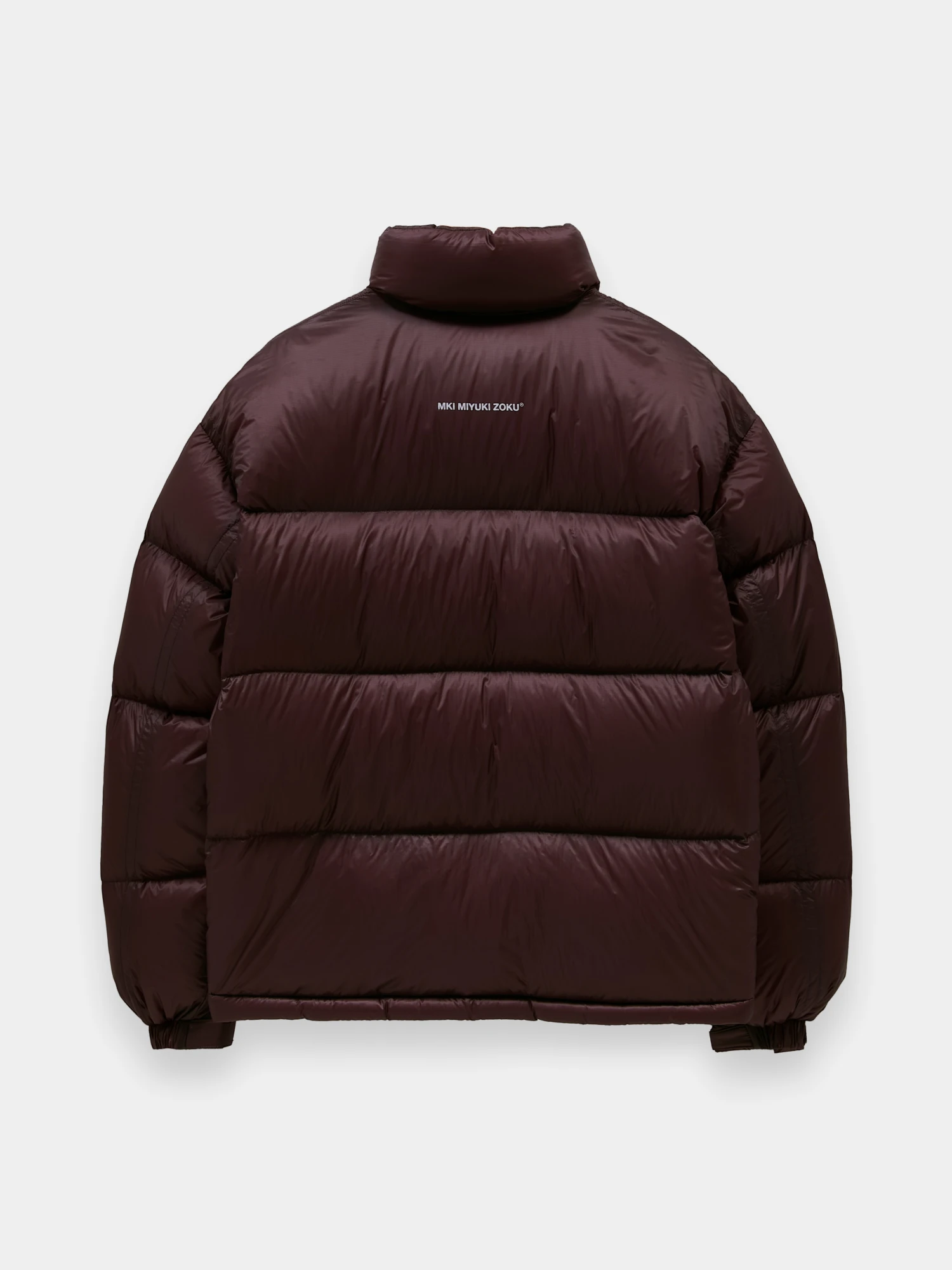 Пуховик MKI MIYUKI ZOKU Translucent Funnel Neck Bubble Raisin