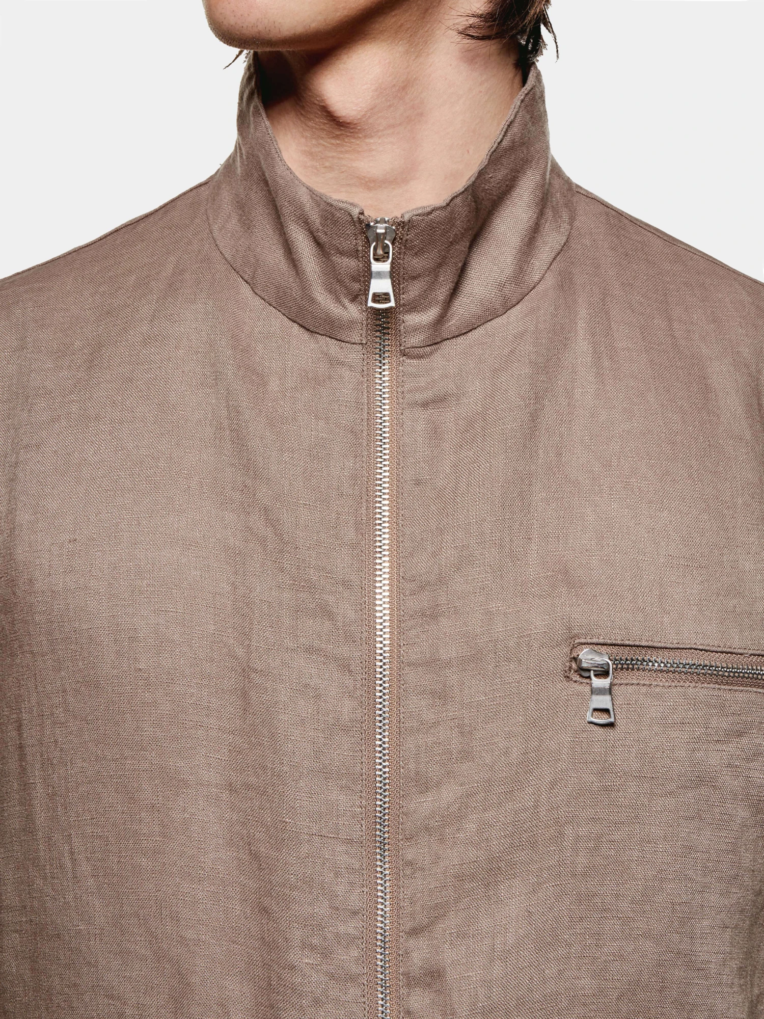 Олимпийка MKI MIYUKI ZOKU Linen Track Mushroom