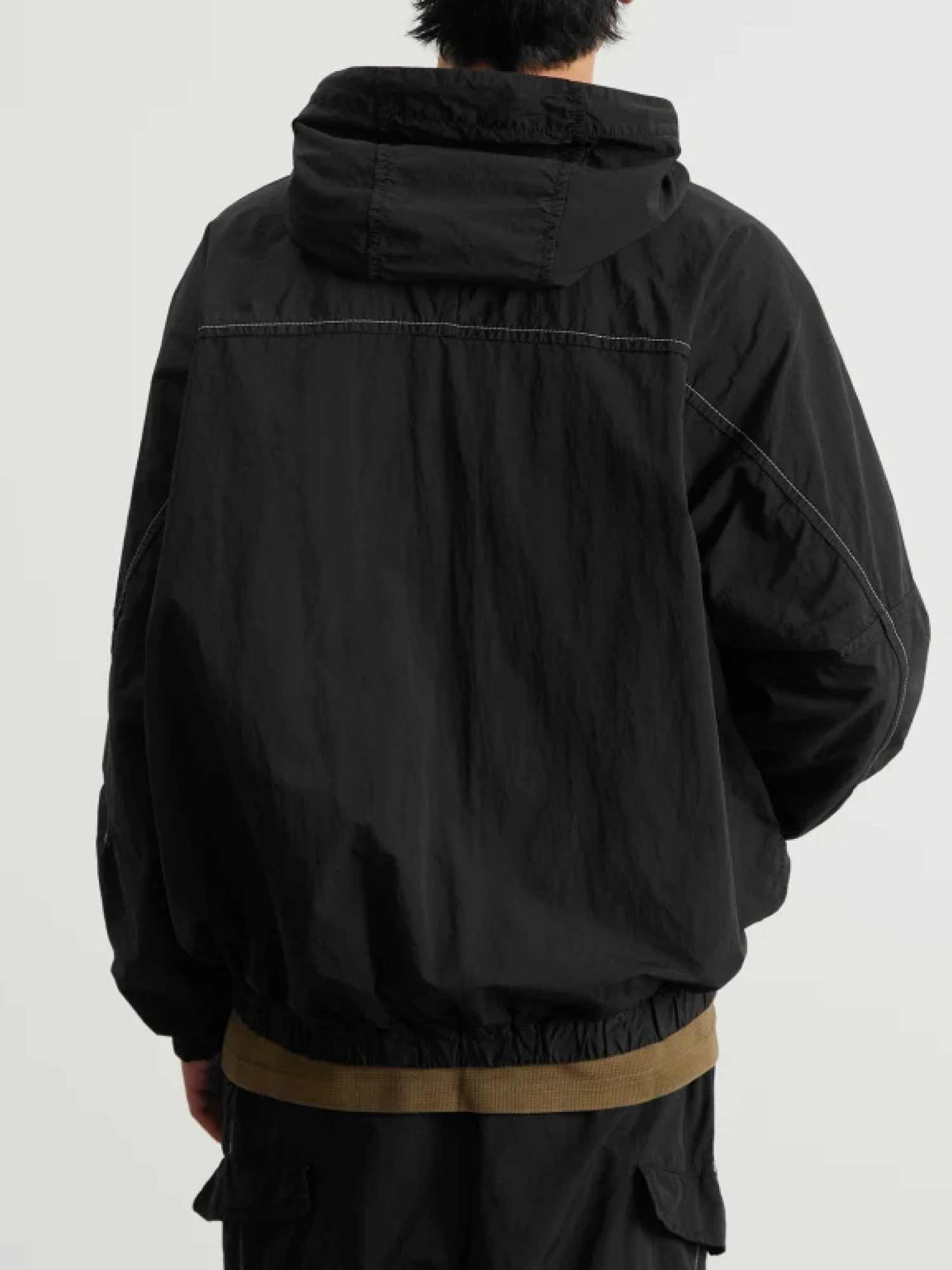 Ветровка Roa x And Wander Garment Dye Nylon Black