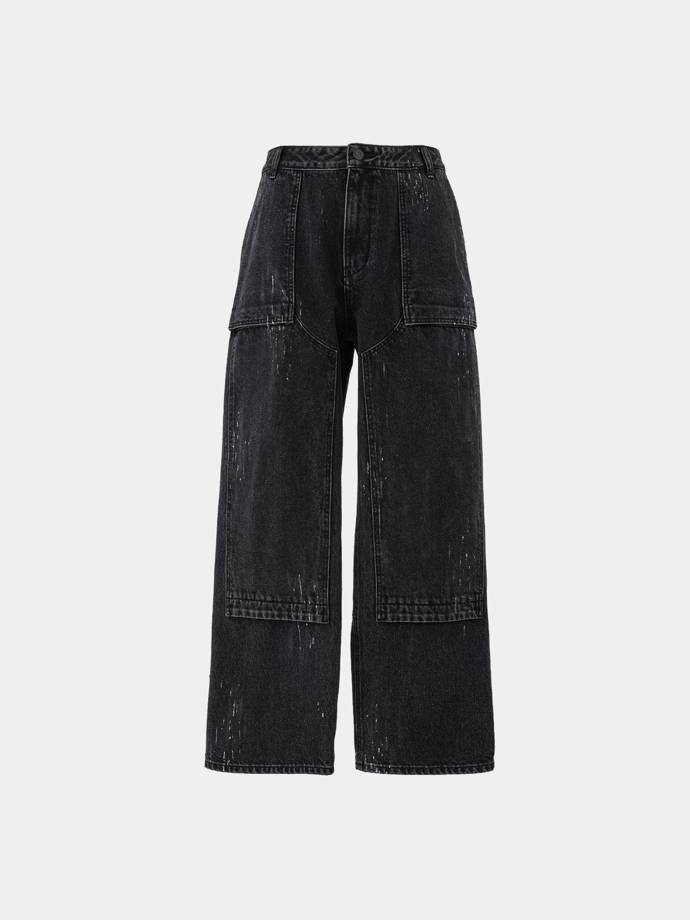 Брюки JUUN.J Denim Painter Pants Black