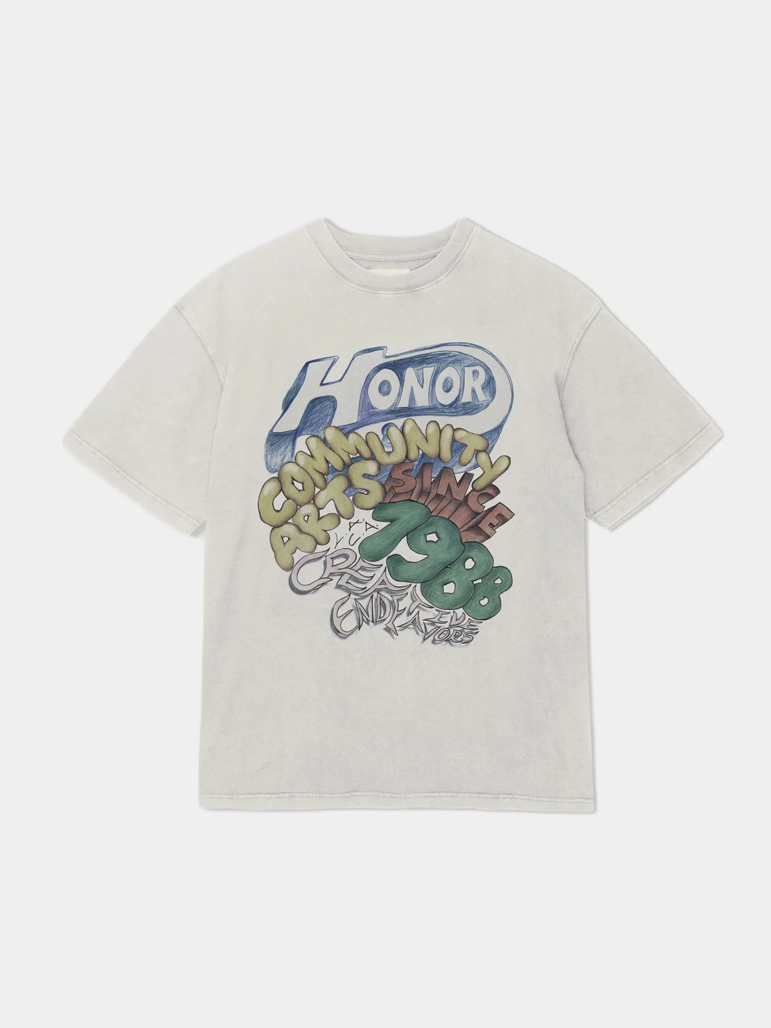 Футболка HONOR THE GIFT Comm Arts Creative Bone