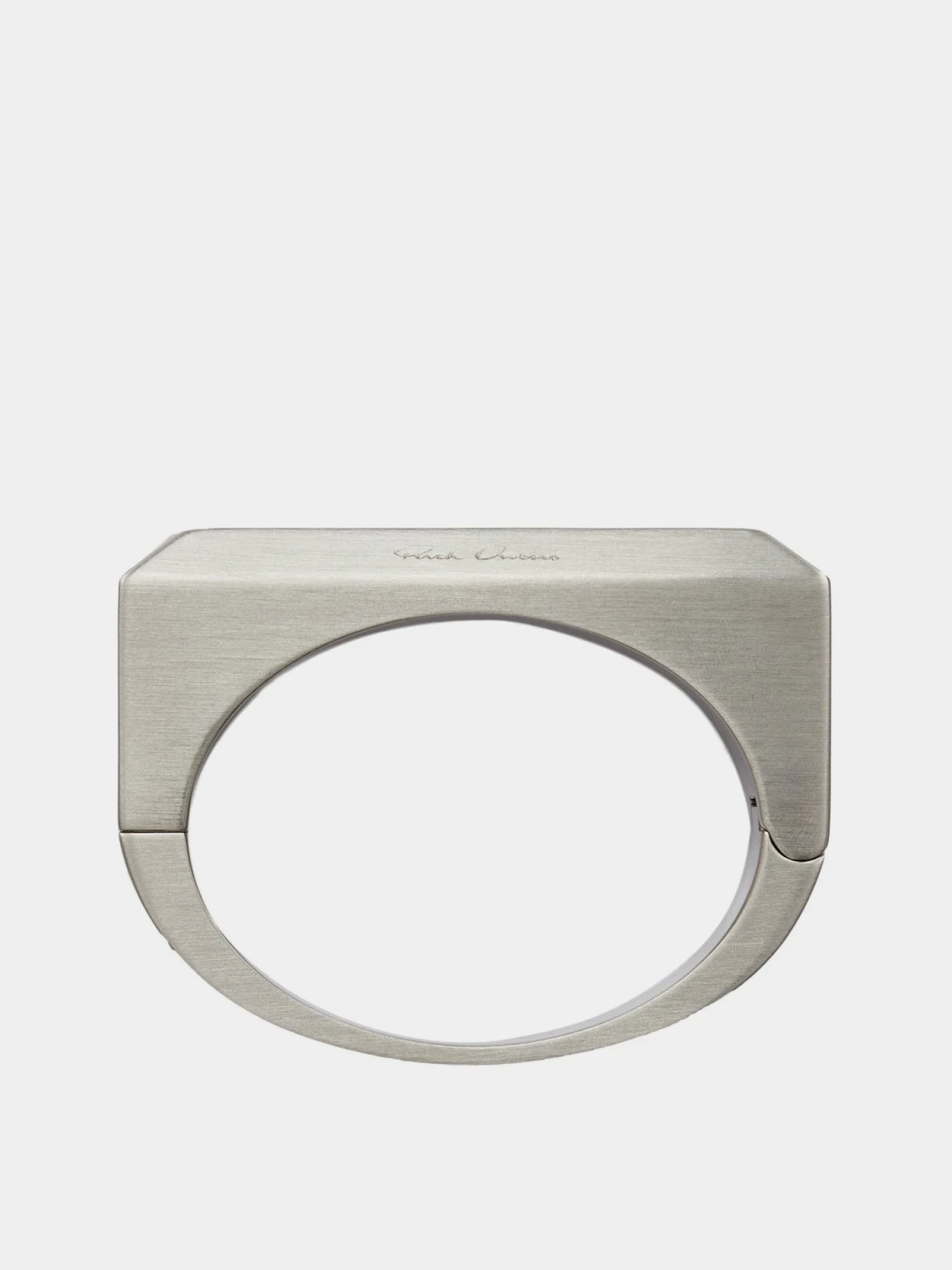 Браслет Rick Owens Beveled Bangle Palladio