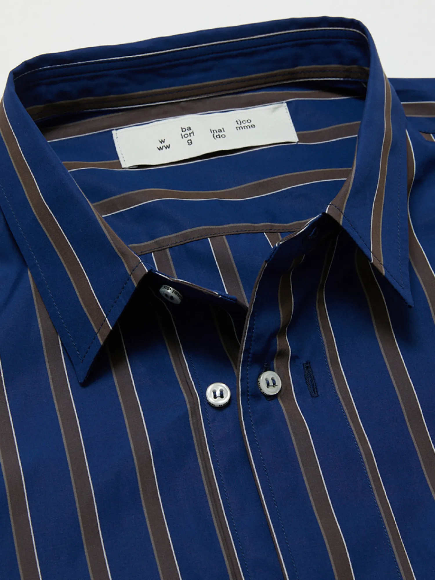 Рубашка BAL ORIGINAL Double Button Navy