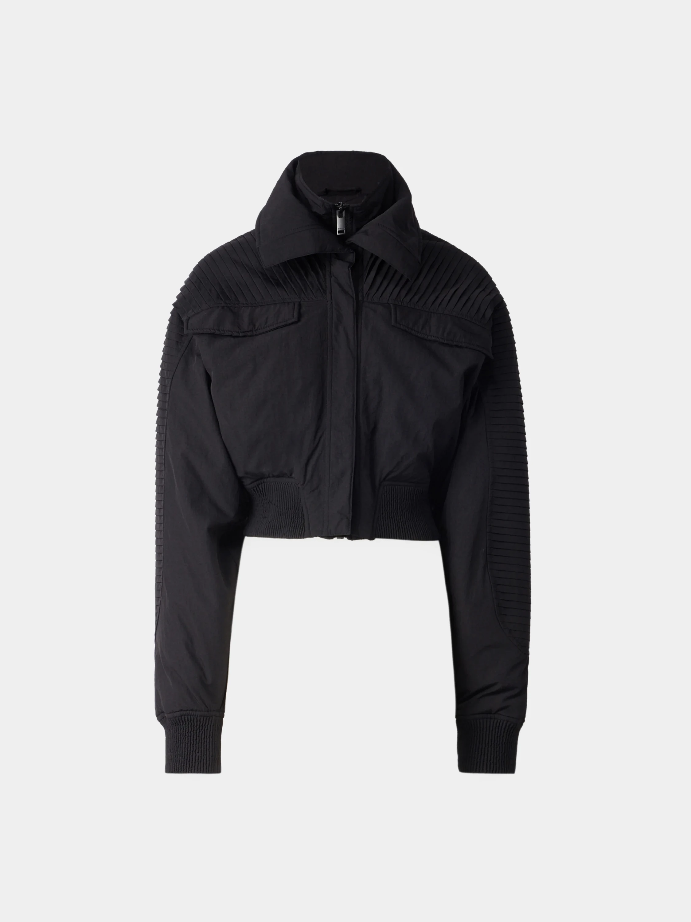 Женский бомбер Han Kjøbenhavn Pleated Bomber Black
