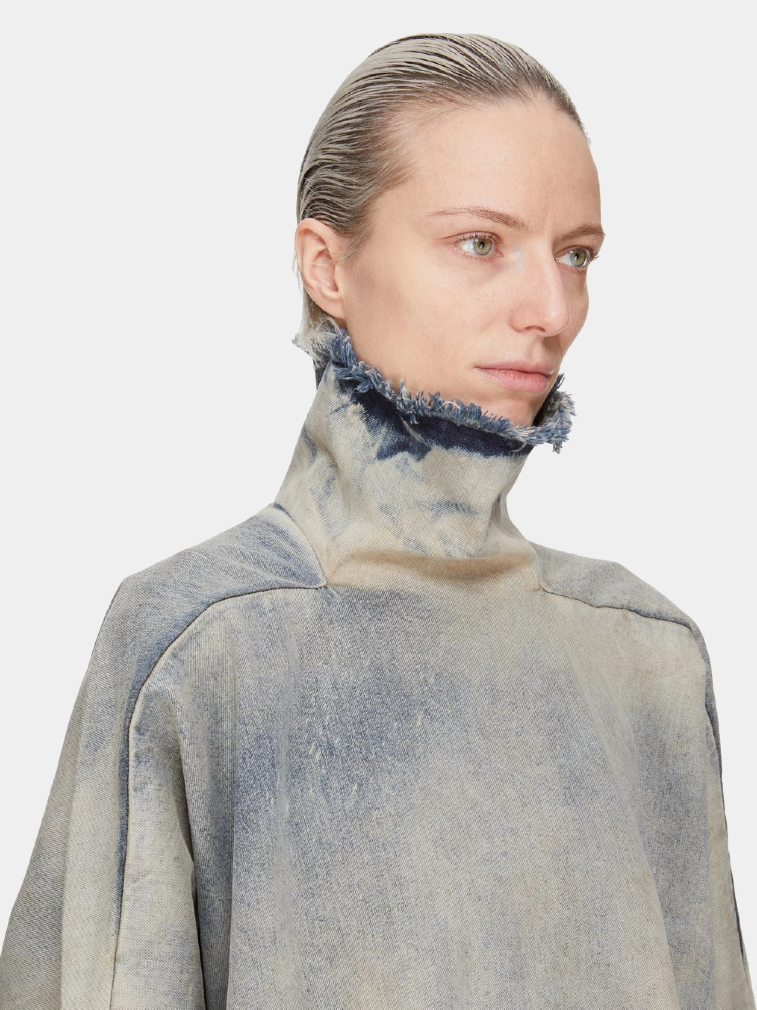 Лонгслив RICK OWENS DRKSHDW Jumbo Tabard Mineral Pearl
