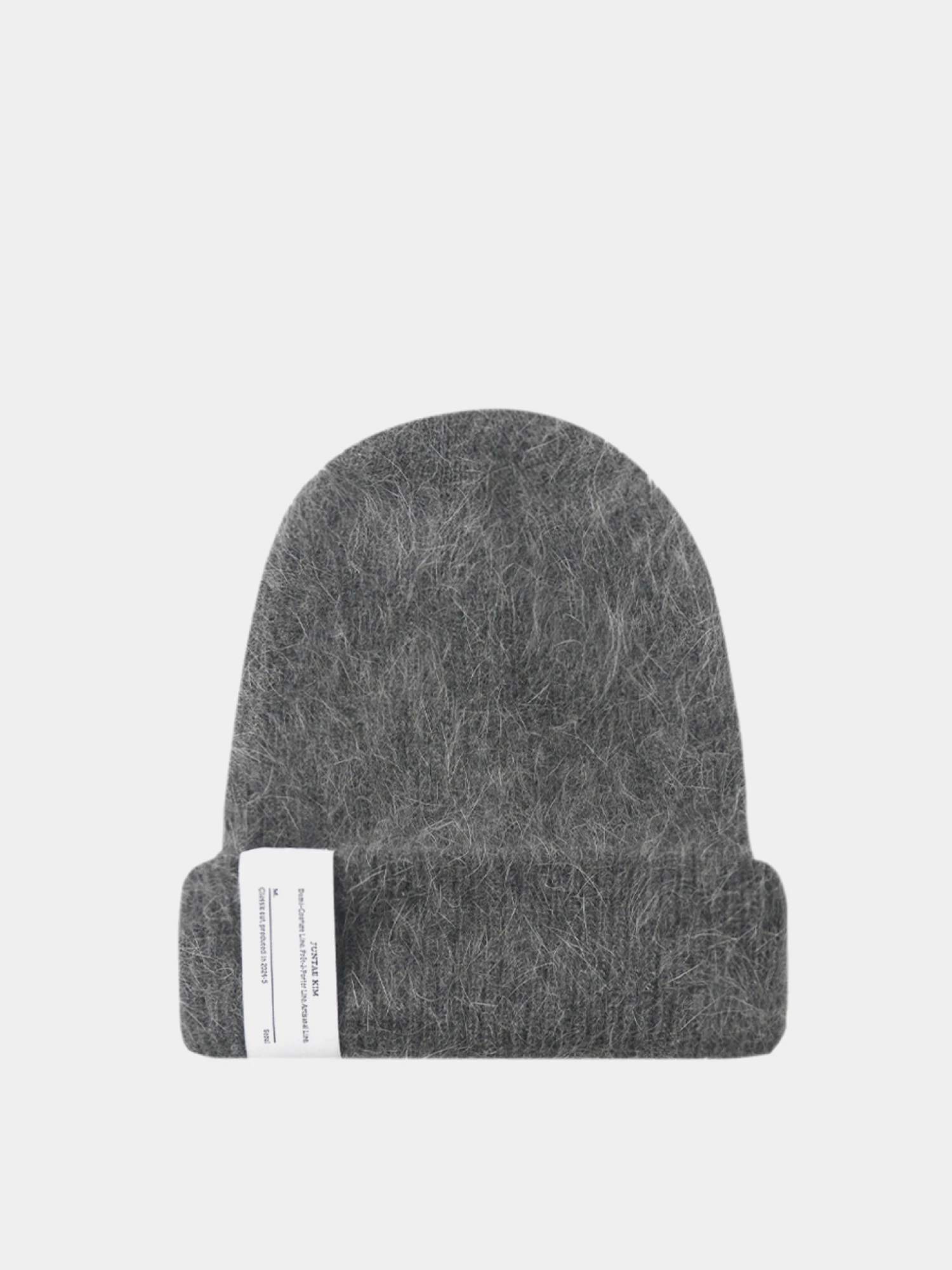 Шапка JUNTAE KIM JTK Artisanal: Angora Grey