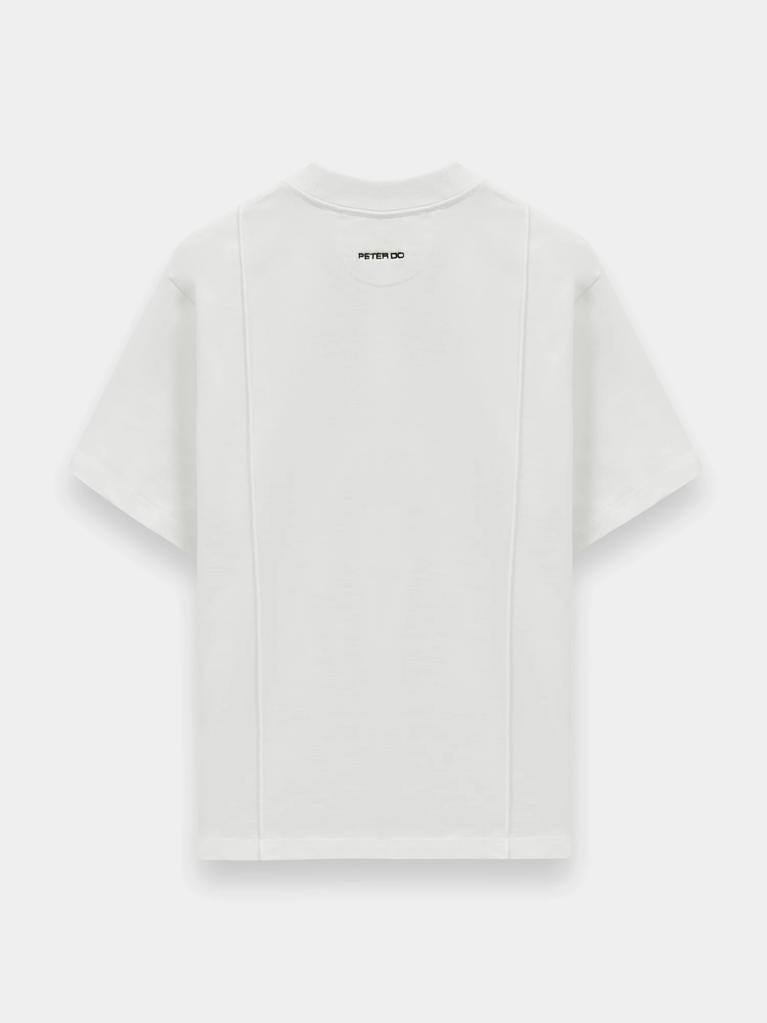 Женская футболка Peter Do Creased Oversized Tee White