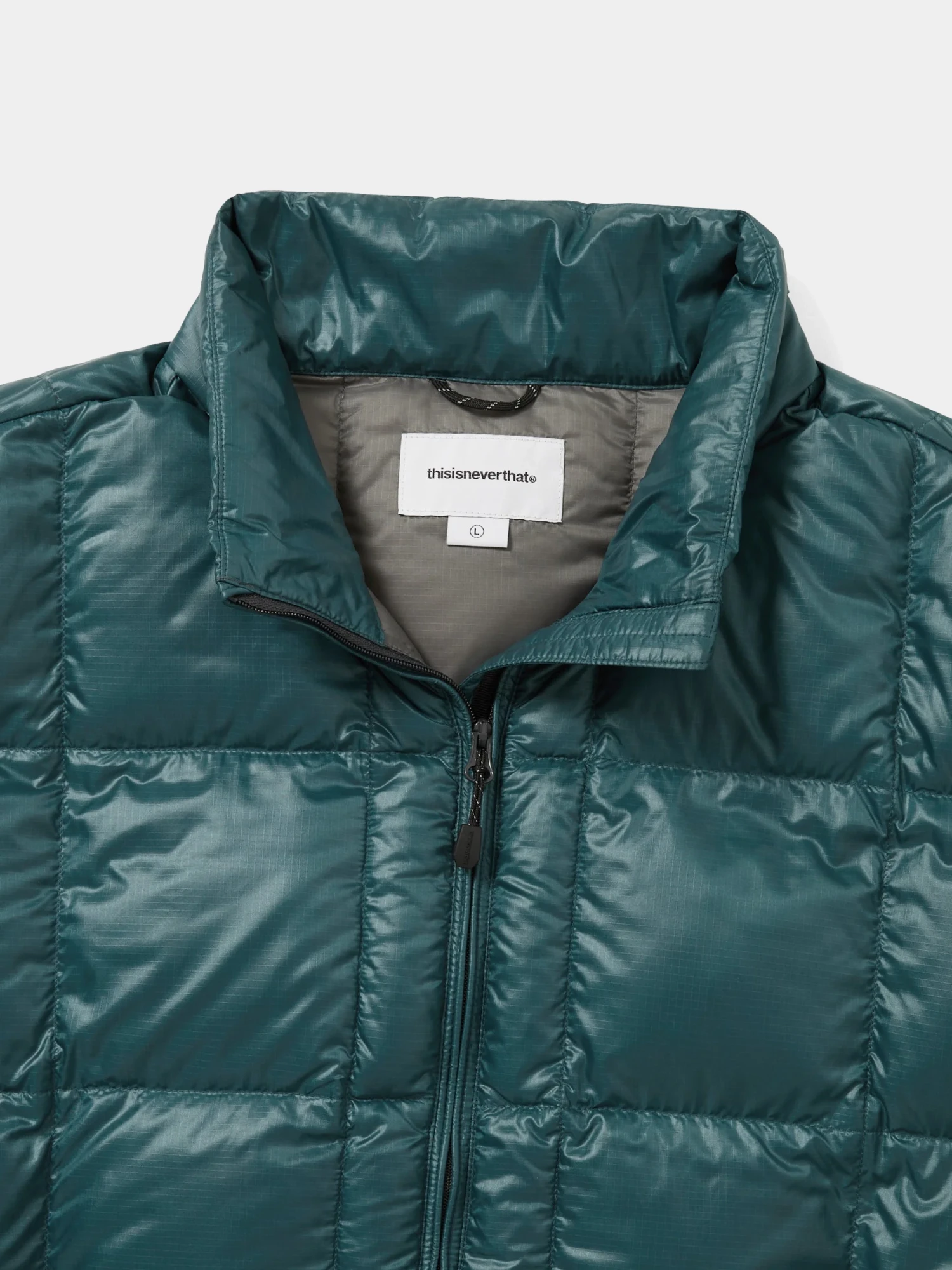 Пуховик thisisneverthat Pertex Light Down Dark Teal