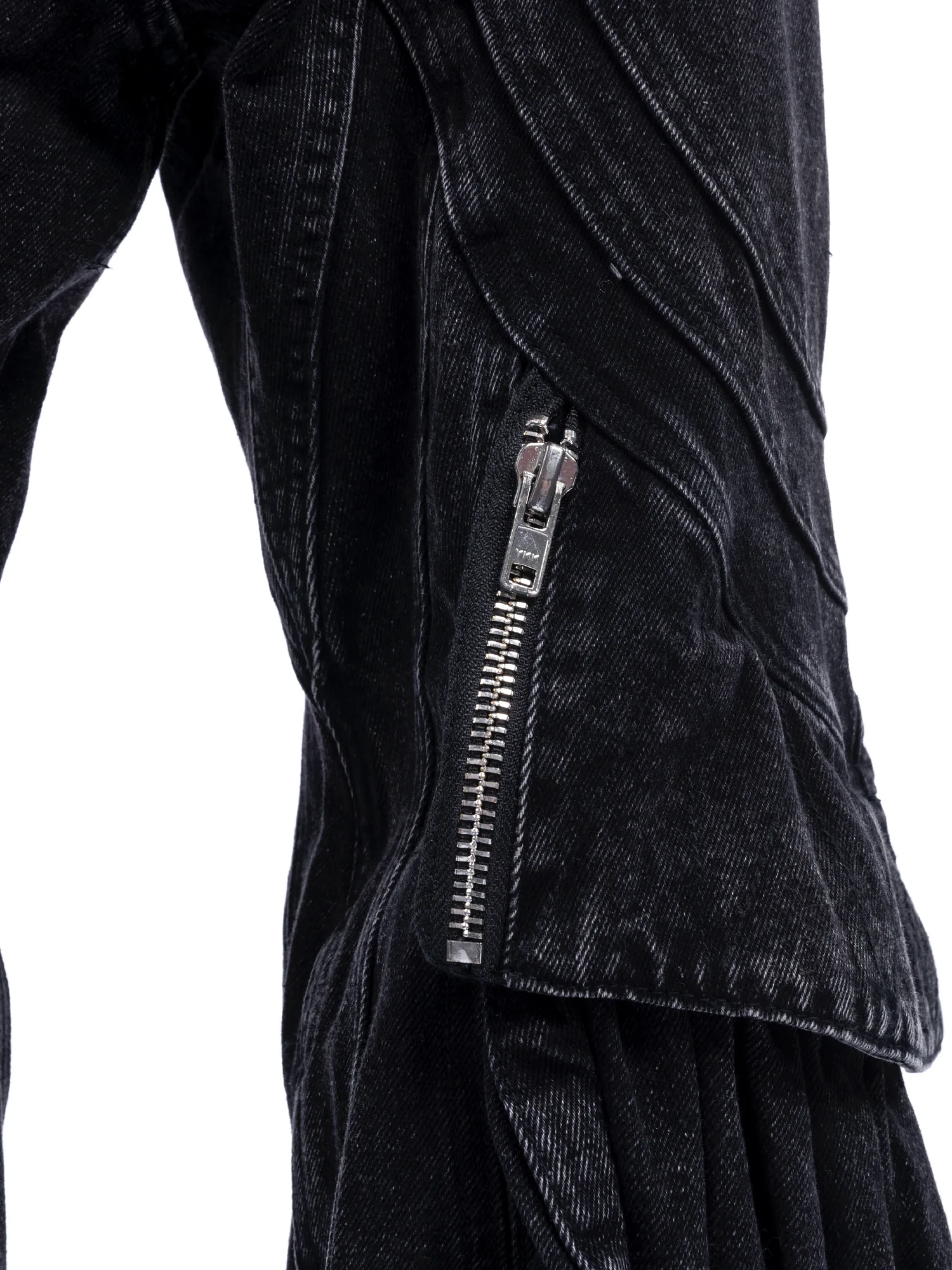 Джинсы NO/FAITH STUDIOS Wave Cargo Black