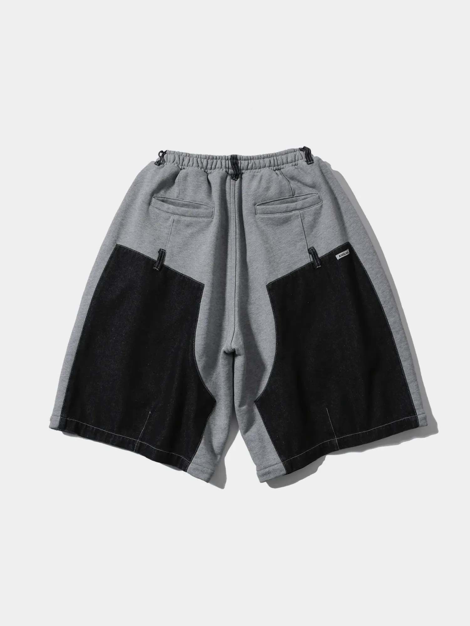 Шорты ANGLAN Denim Double Sweat Half Pants Black