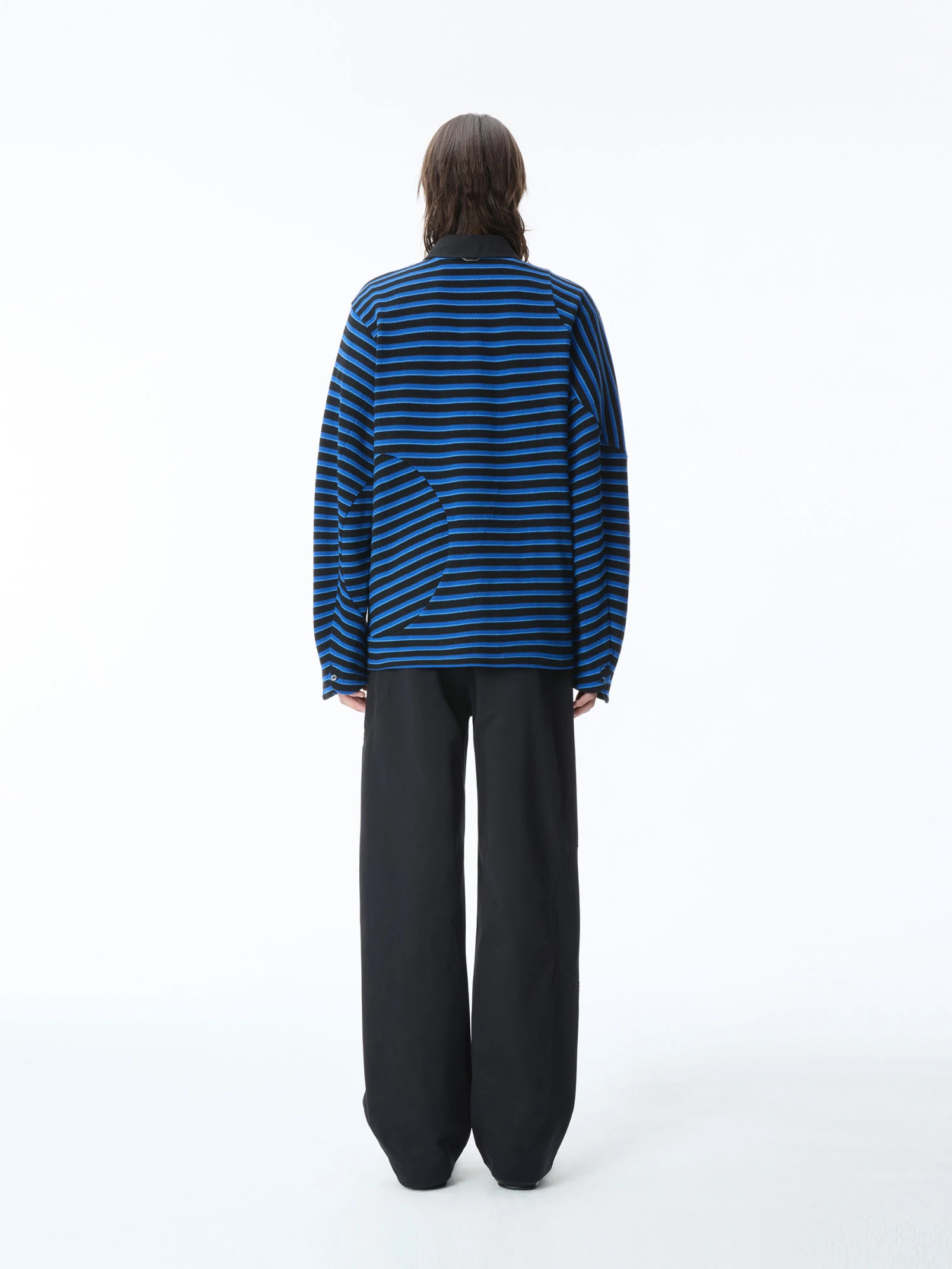 Поло ADERERROR Product. 29 Black/Blue