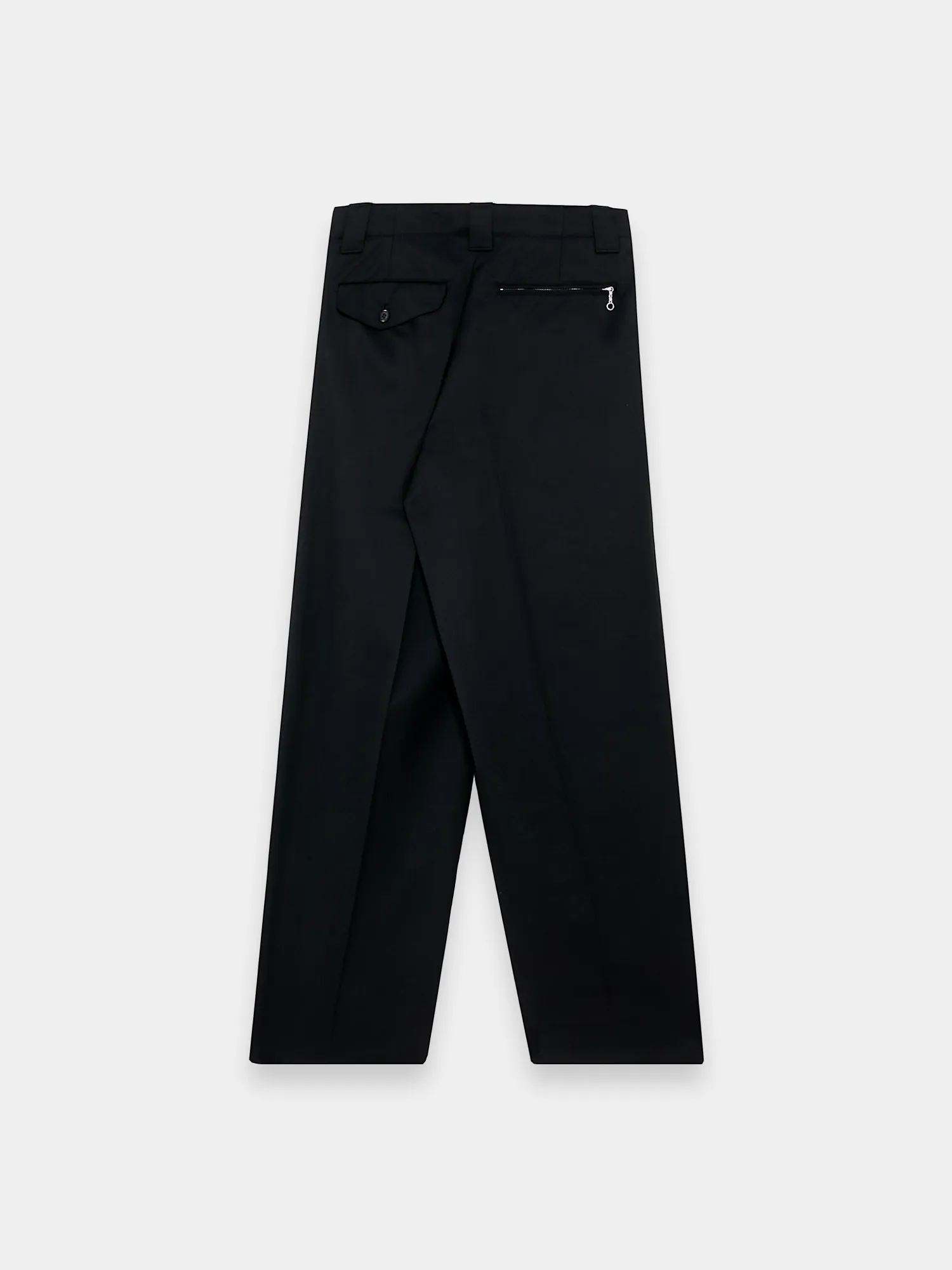 Брюки UNDERCOVER Pleated Wool Trousers Black