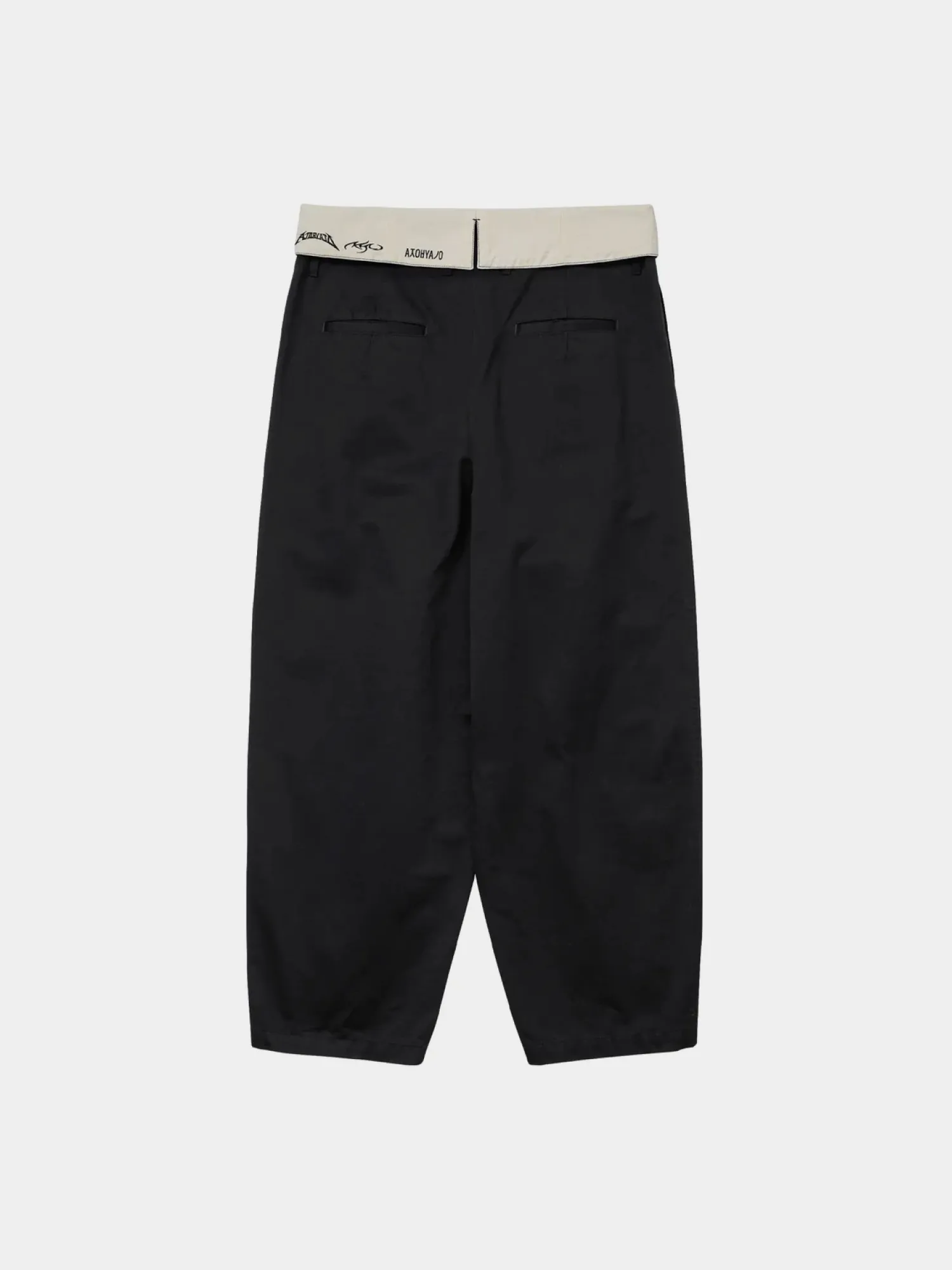 Брюки AJOBYAJO High Waist Oversized Black