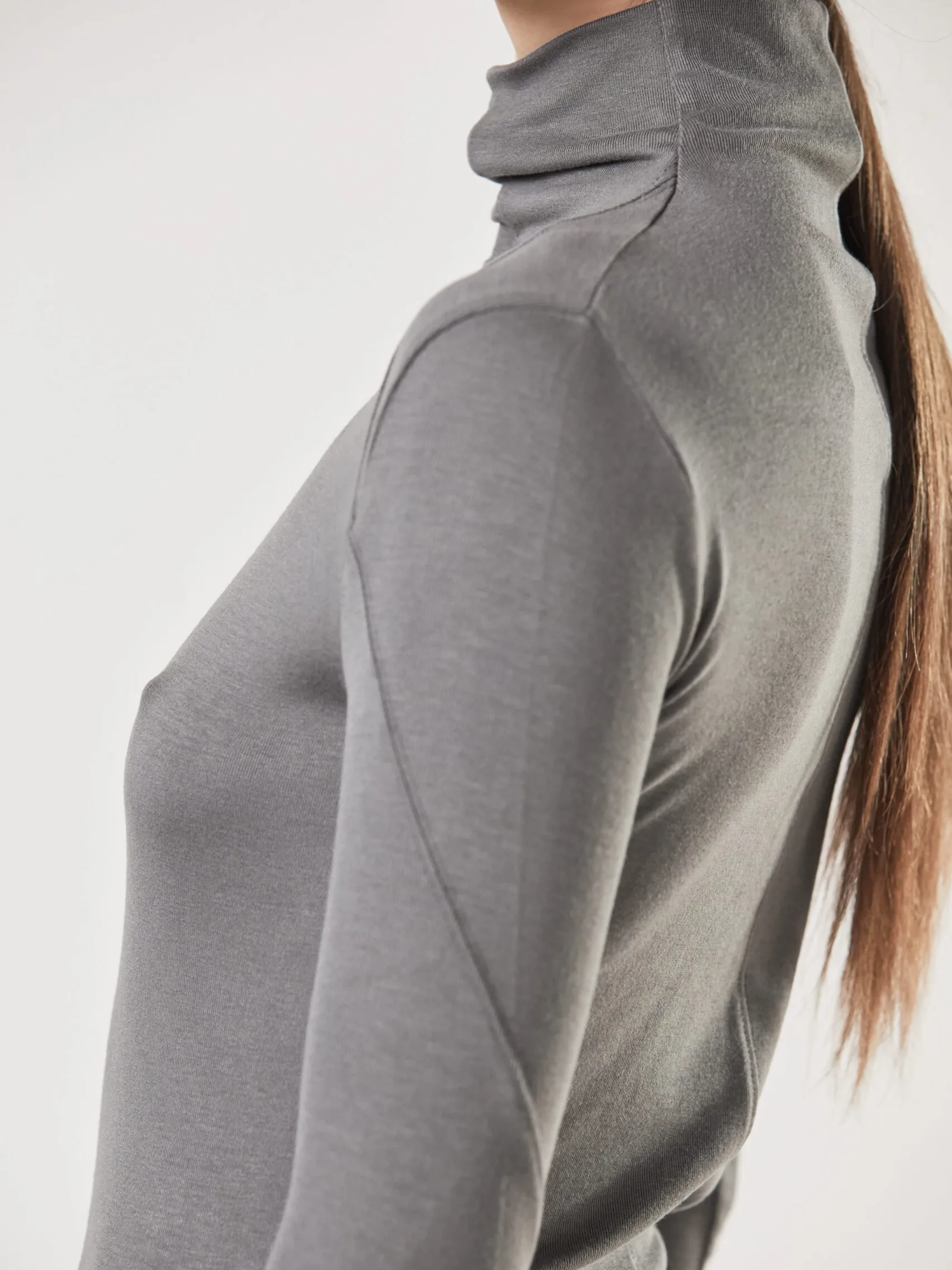 Женский бадлон thom/krom W TS 532 Ash Grey