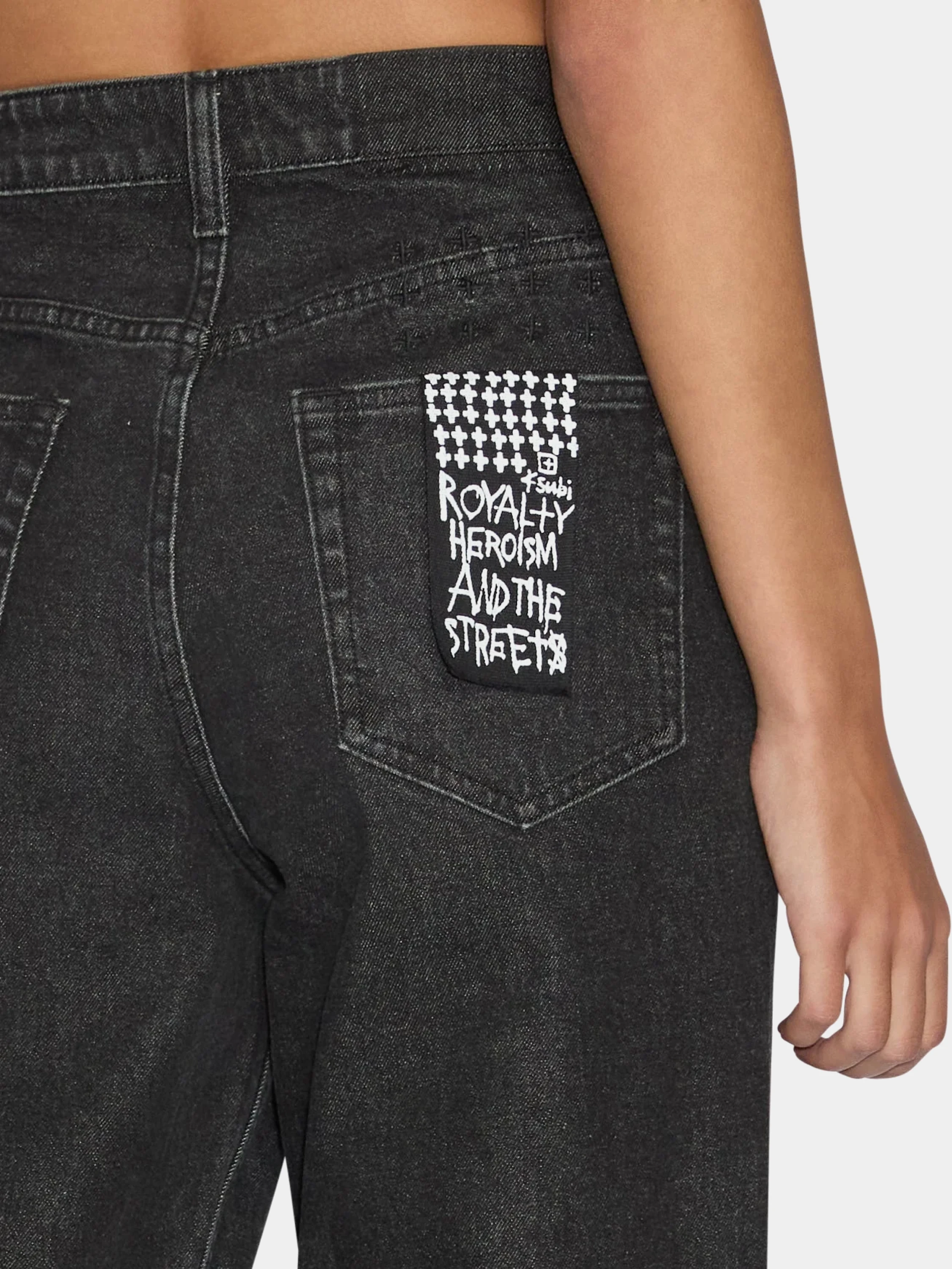 Женские джинсы Ksubi Relax Jean Noir
