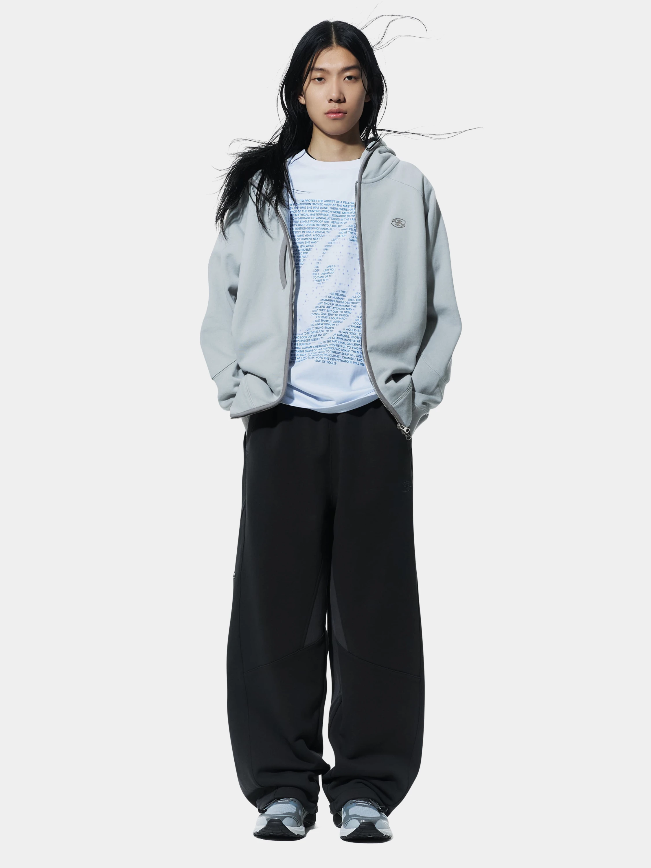 Зип-худи SAN SAN GEAR Hoodie Zip-Up Grey