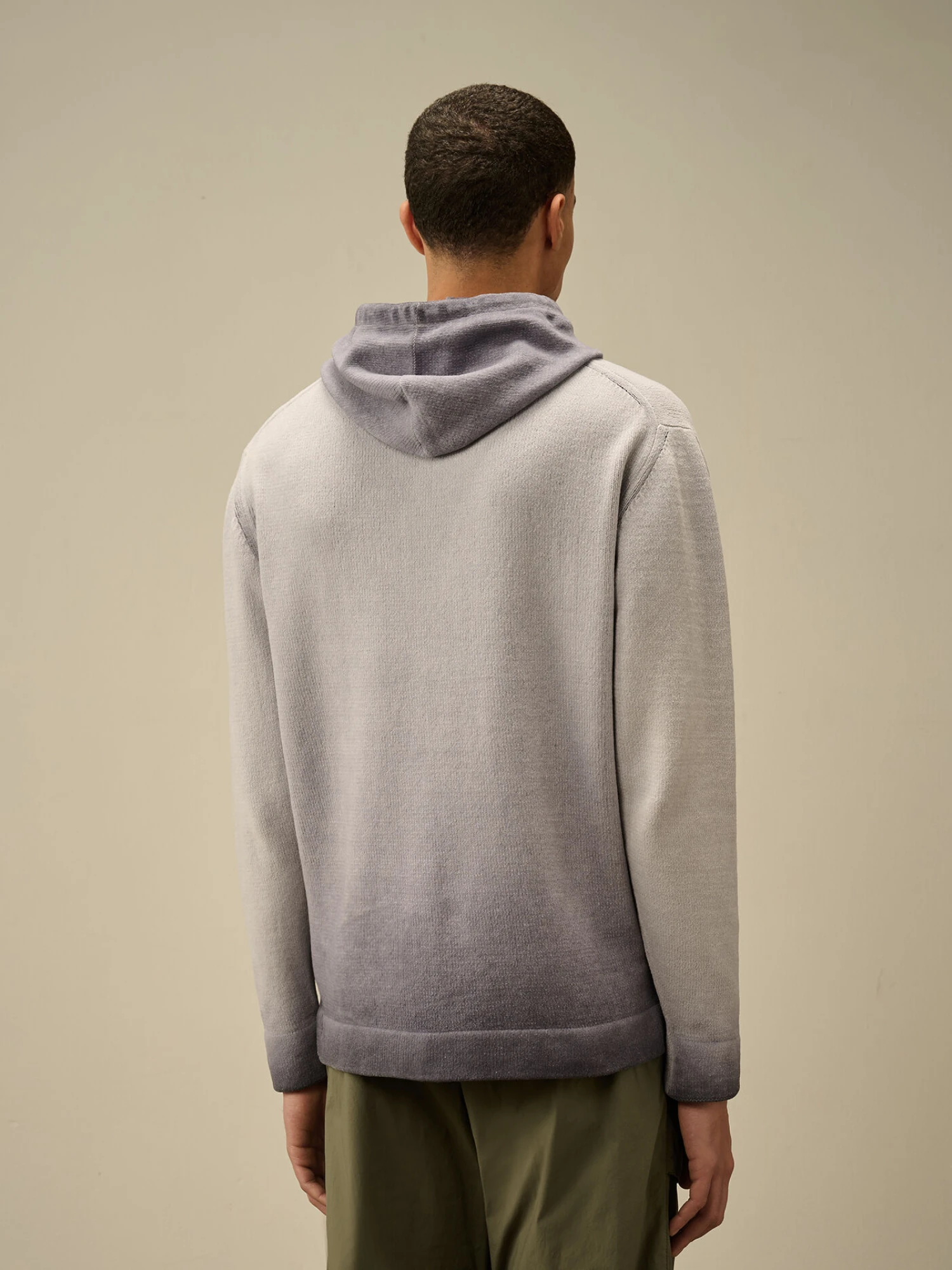 Худи C.P. Company Chenille Cotton Lavander Violet
