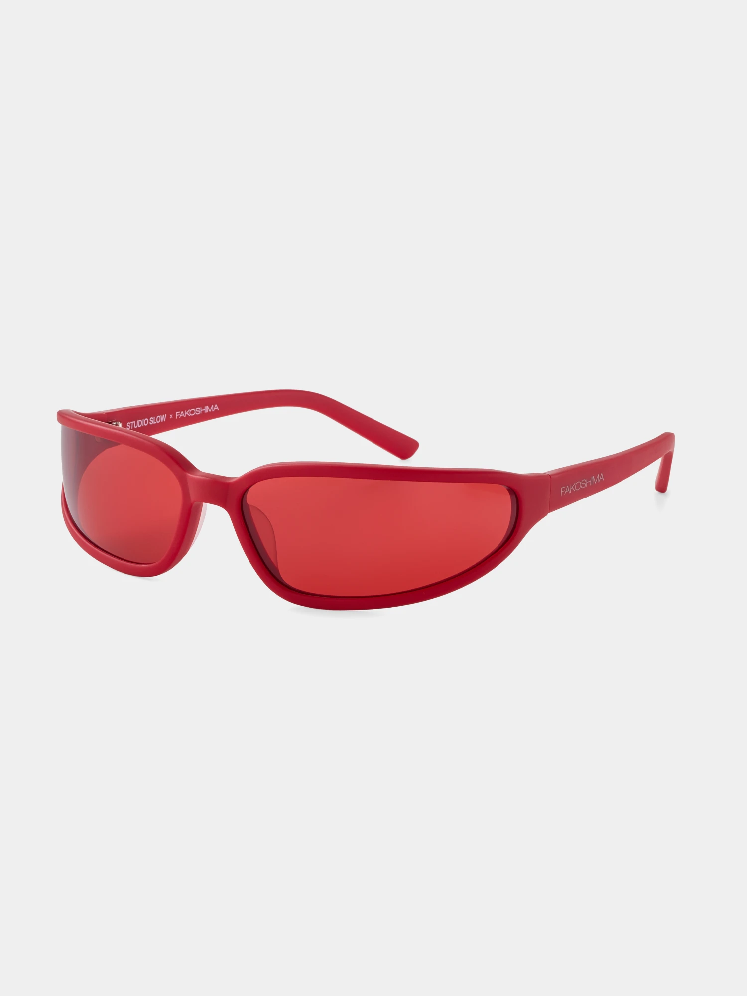Очки Studio Slow X FAKOSHIMA Brooks Matte Red