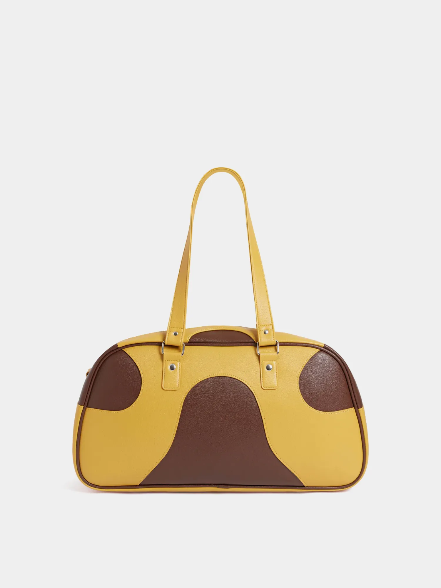 Сумка Walk In Paris Duffle Bag Yellow And Brown
