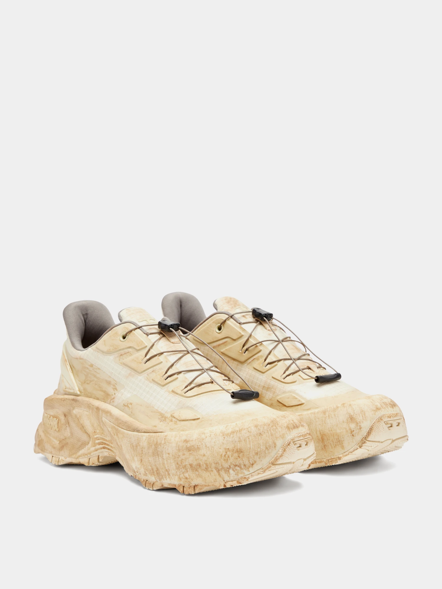 Кроссовки Diesel D-Cage Runner Creme/Fallen Rock/Gravel