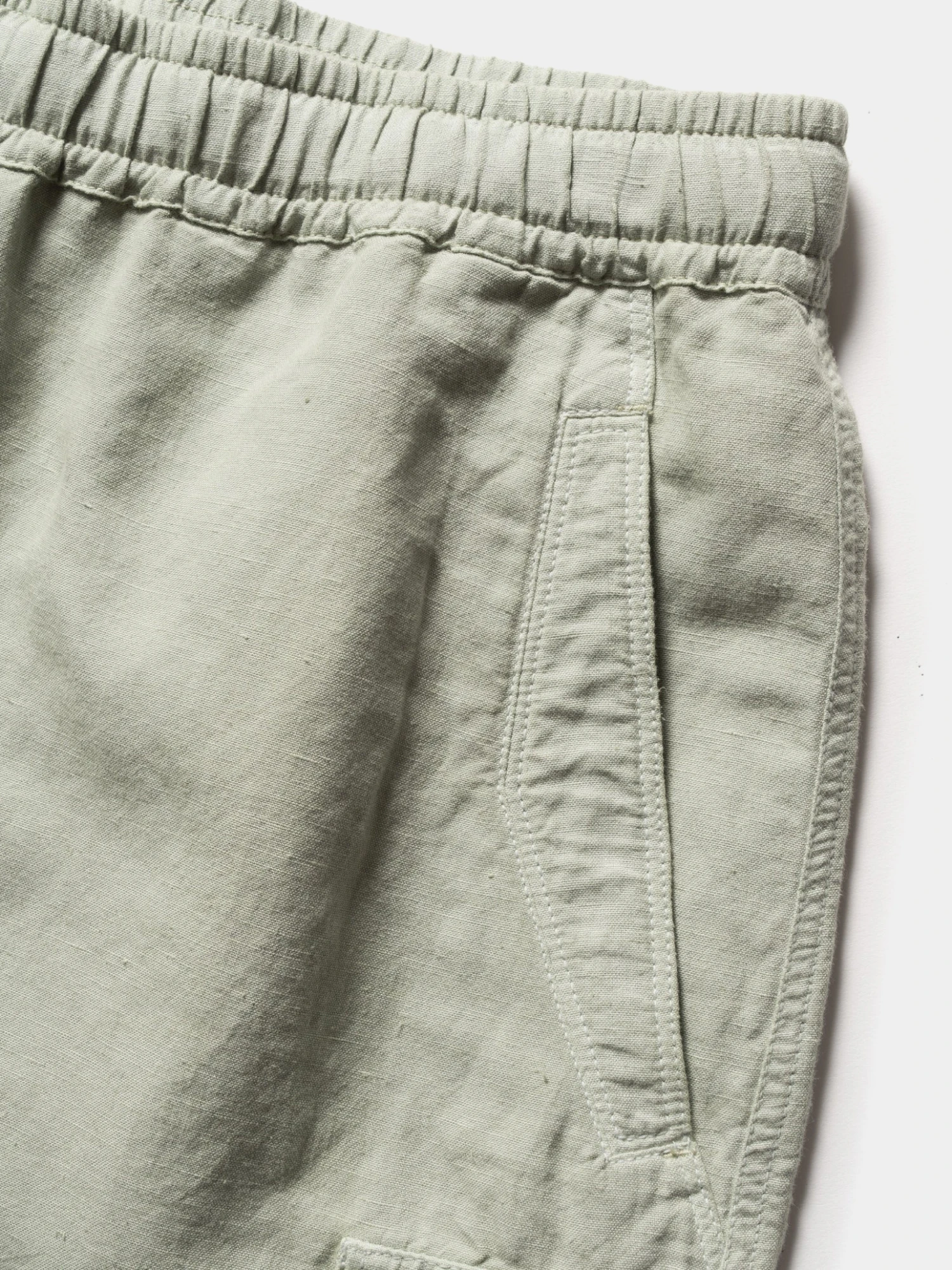 Шорты MAHARISHI 6082 Hemp Cargo Asym Track Sage